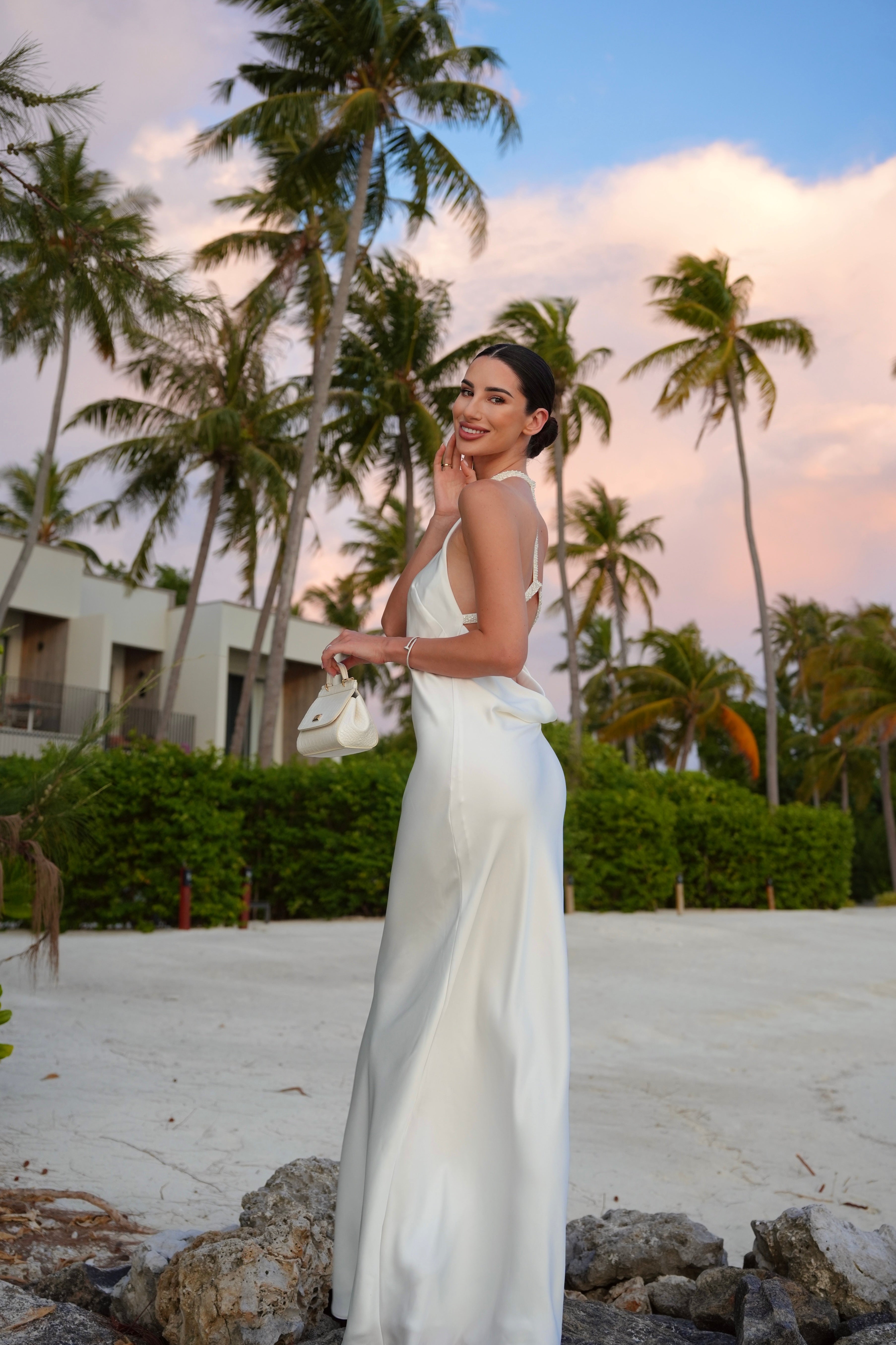 Dress: White Touch