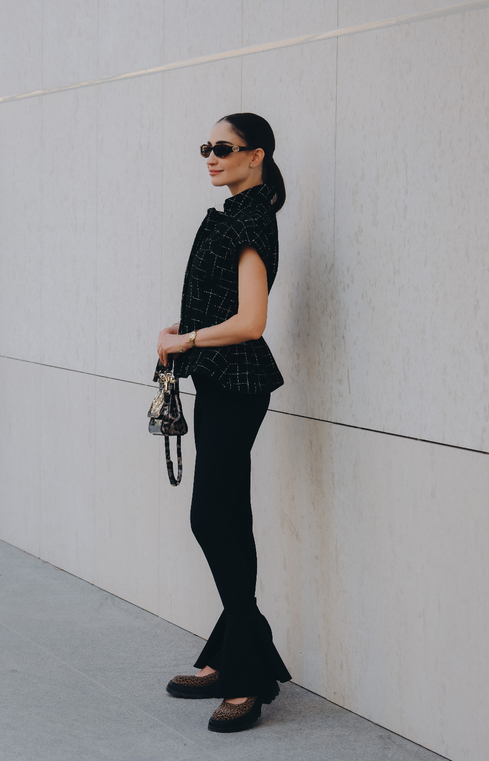 Checkered jacket/vest: Halo