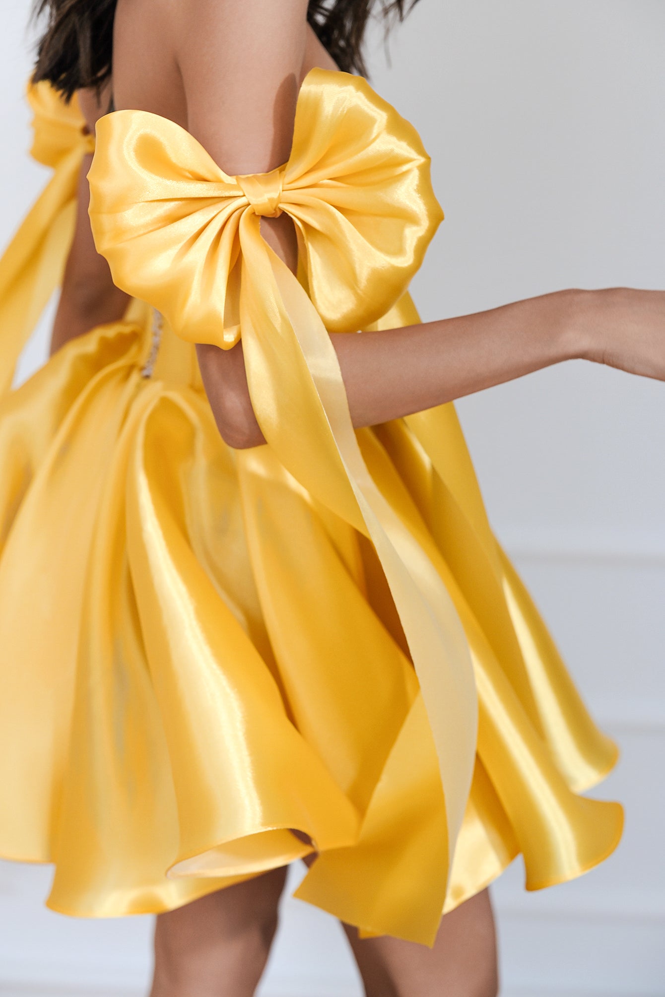 Cocktail dress in yellow: Princess Blossom 