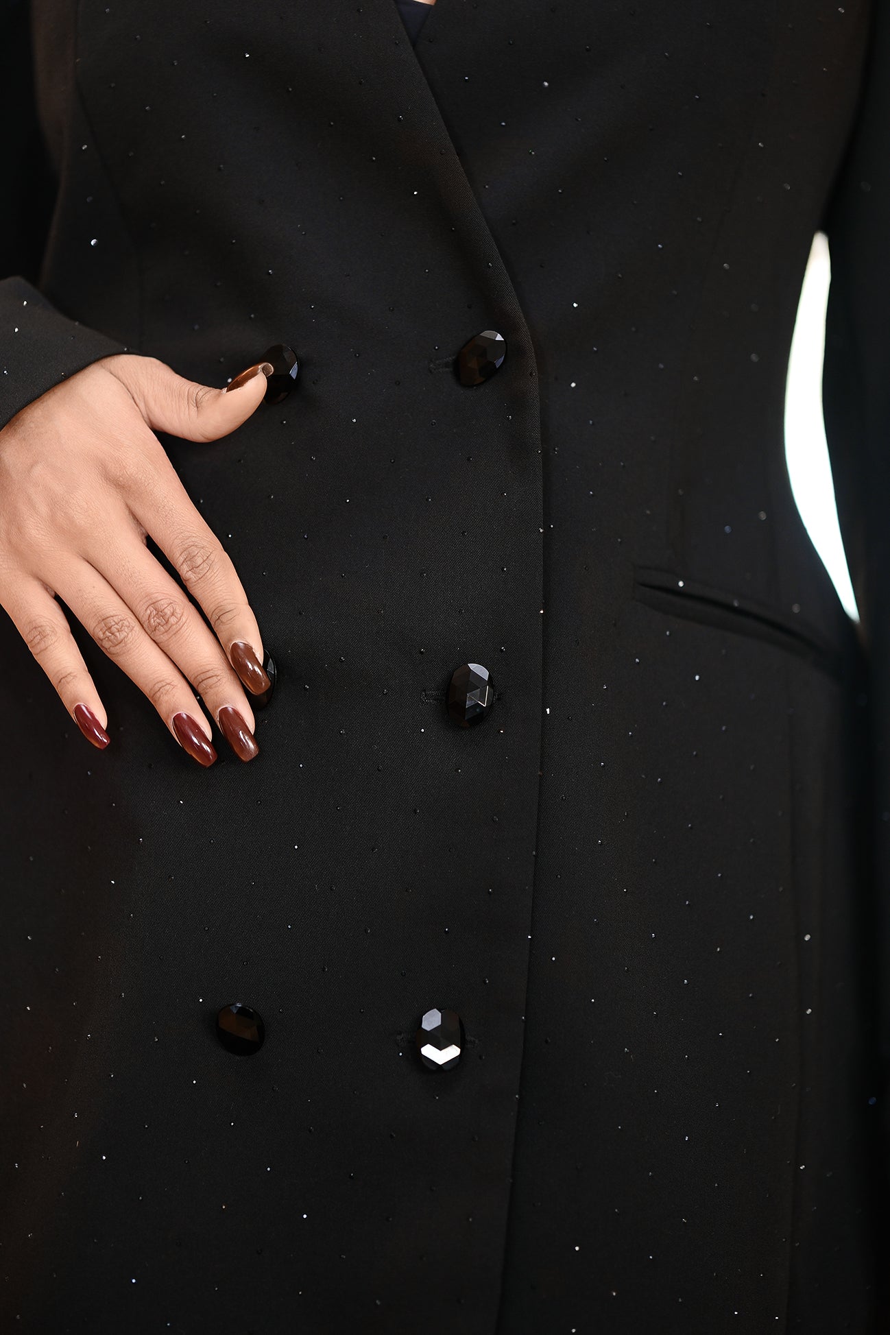 Dress - jacket in black: Noel