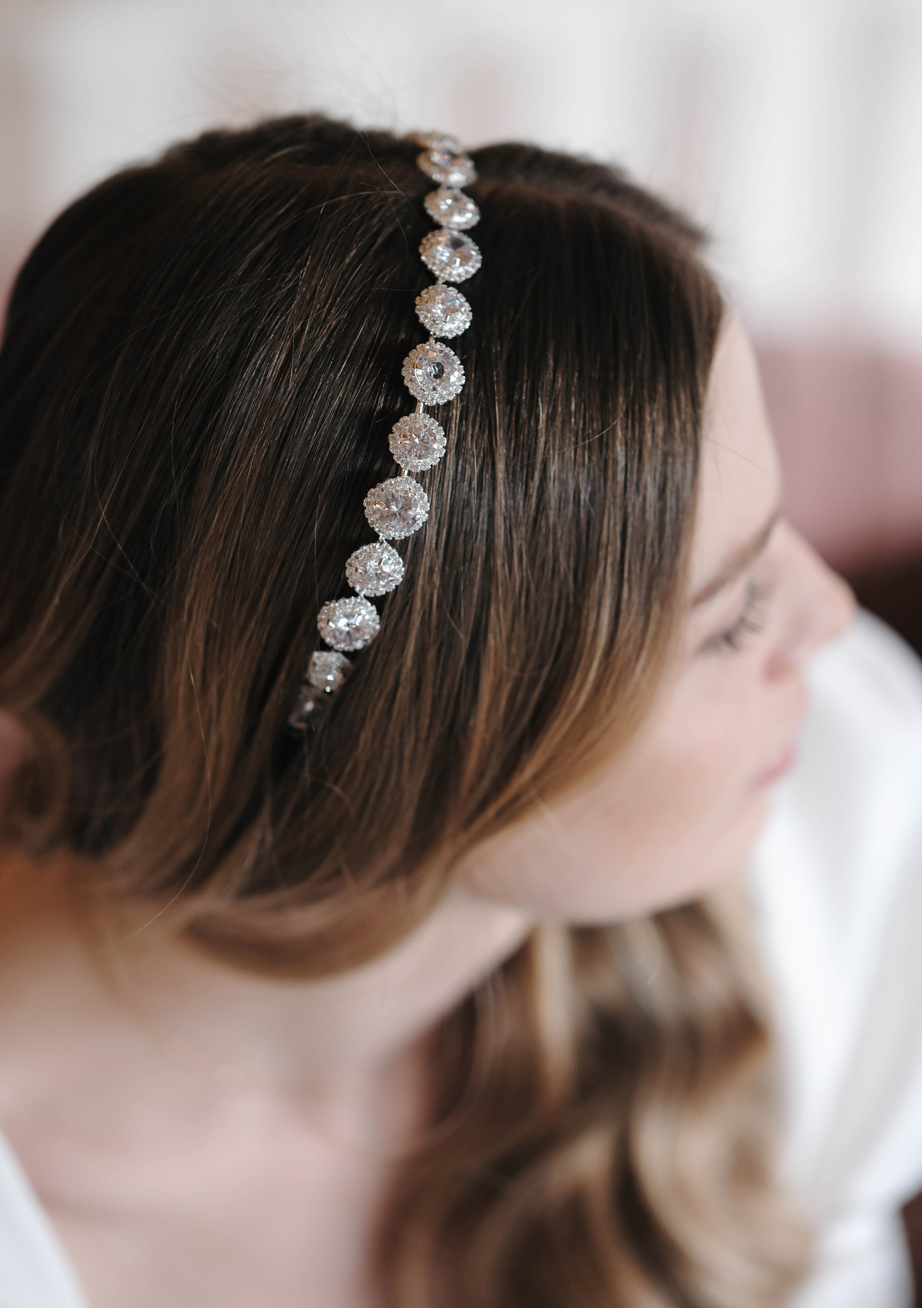 Crystal tiara: Lavinia