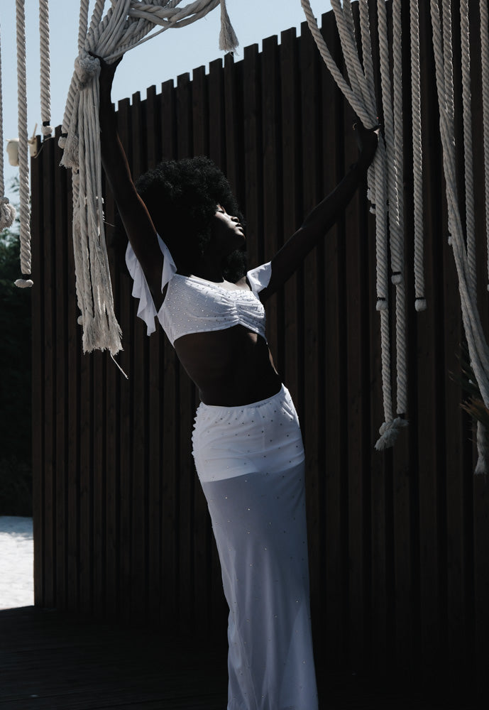 Summer set in white: Veline