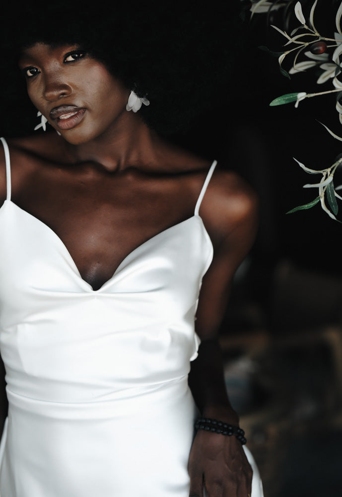Mini dress in white: Glowin 