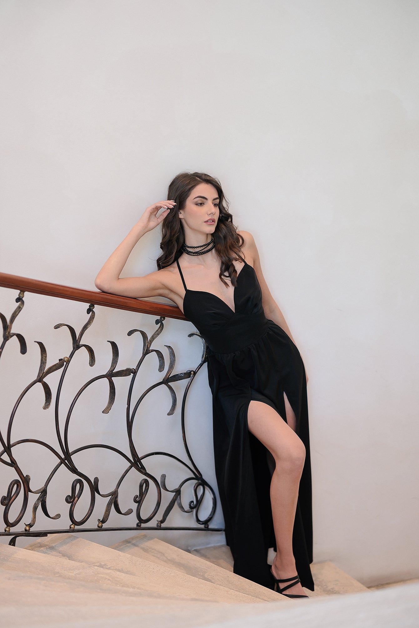 Stylish dress in black: Clara