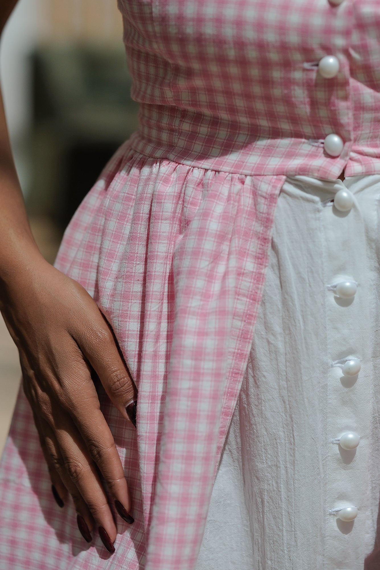 Casual dress in pink: Maelinne
