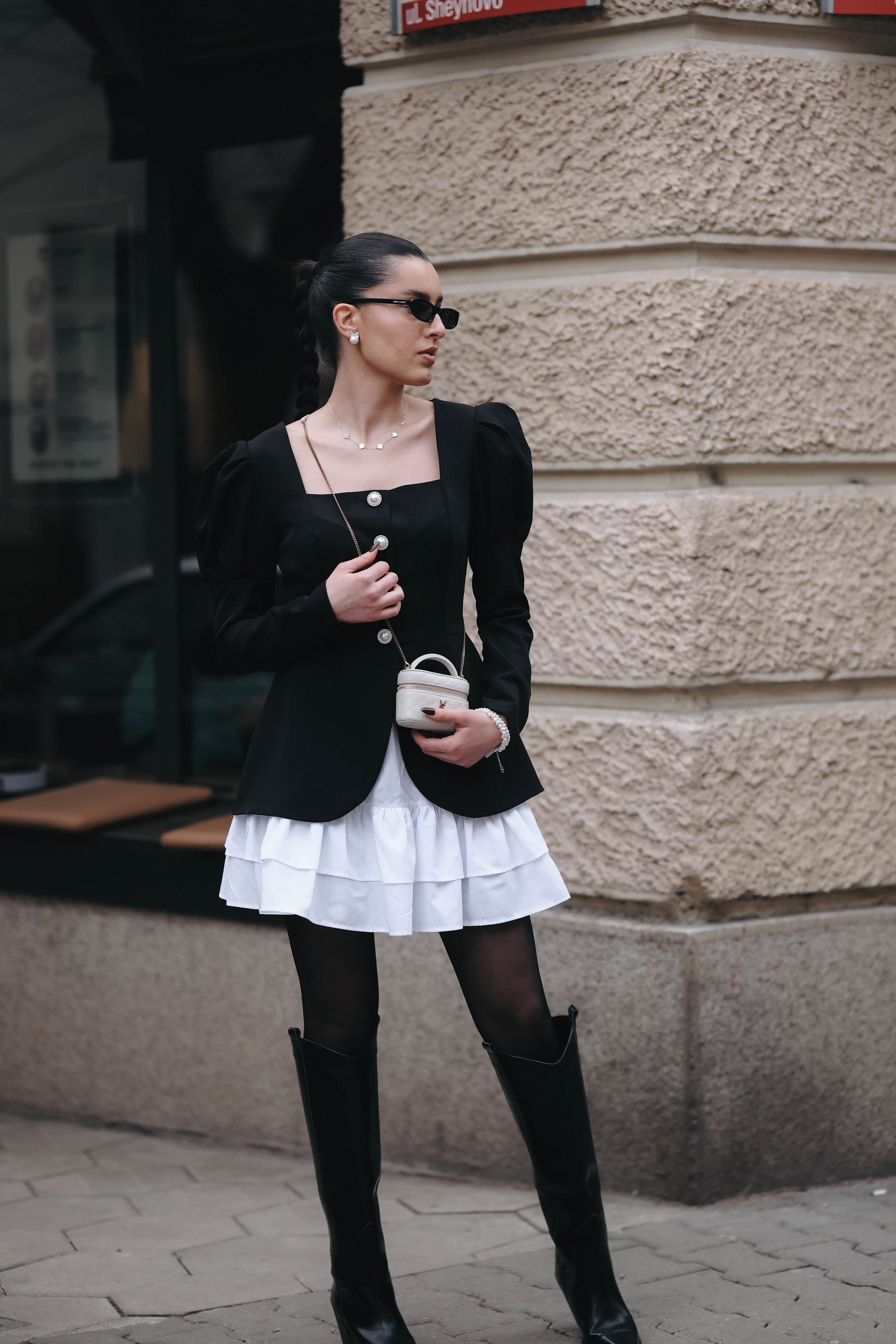Two-piece dress: Dorisa