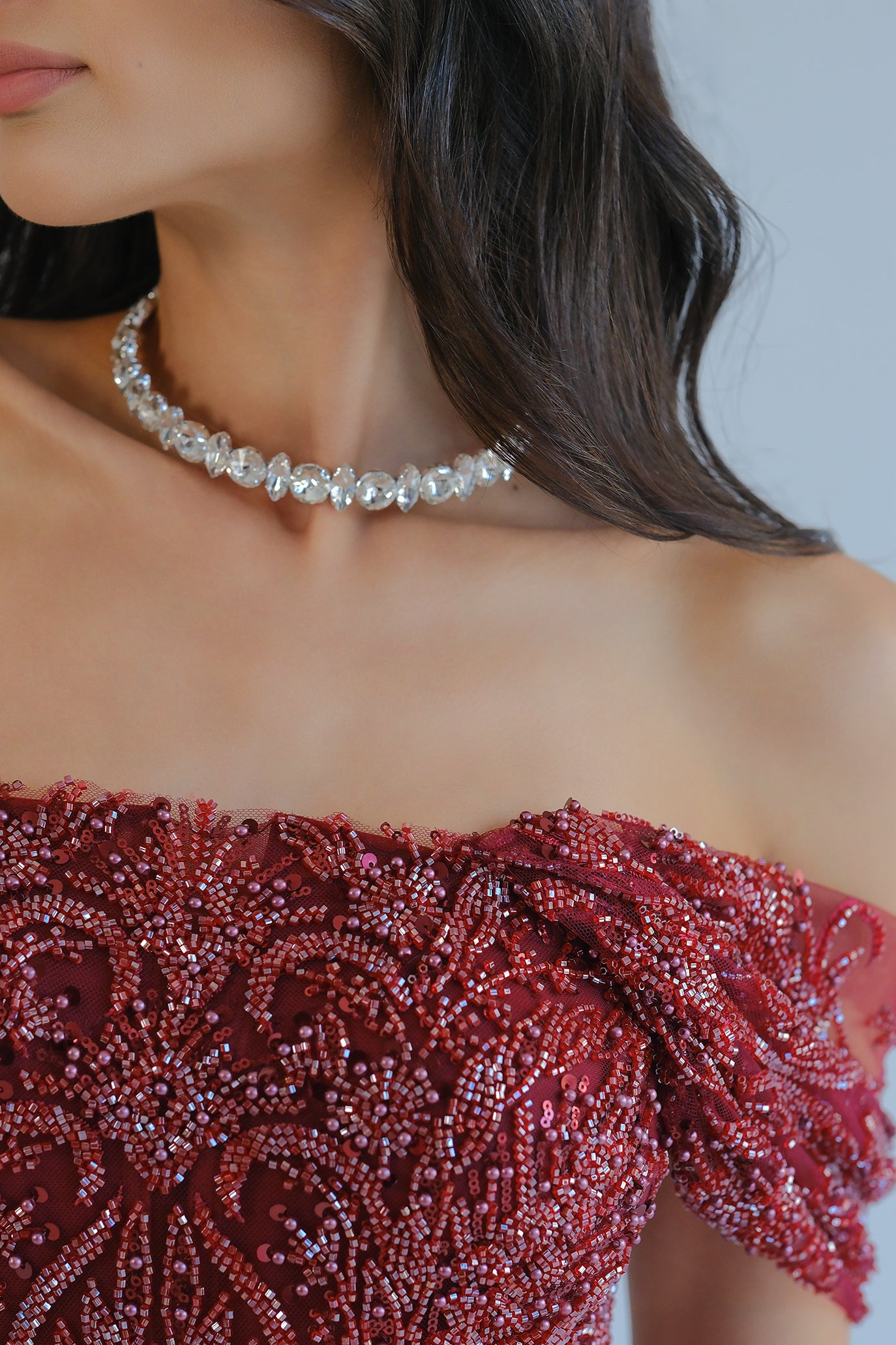 Официална рокля със свалящ се шлейф: Olysséa