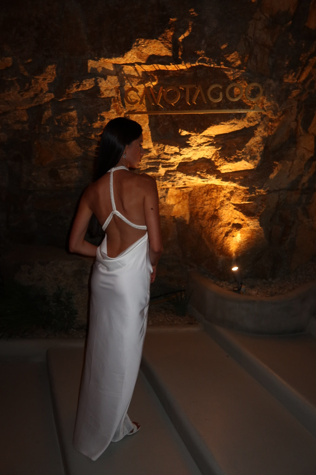 Dress: White Touch