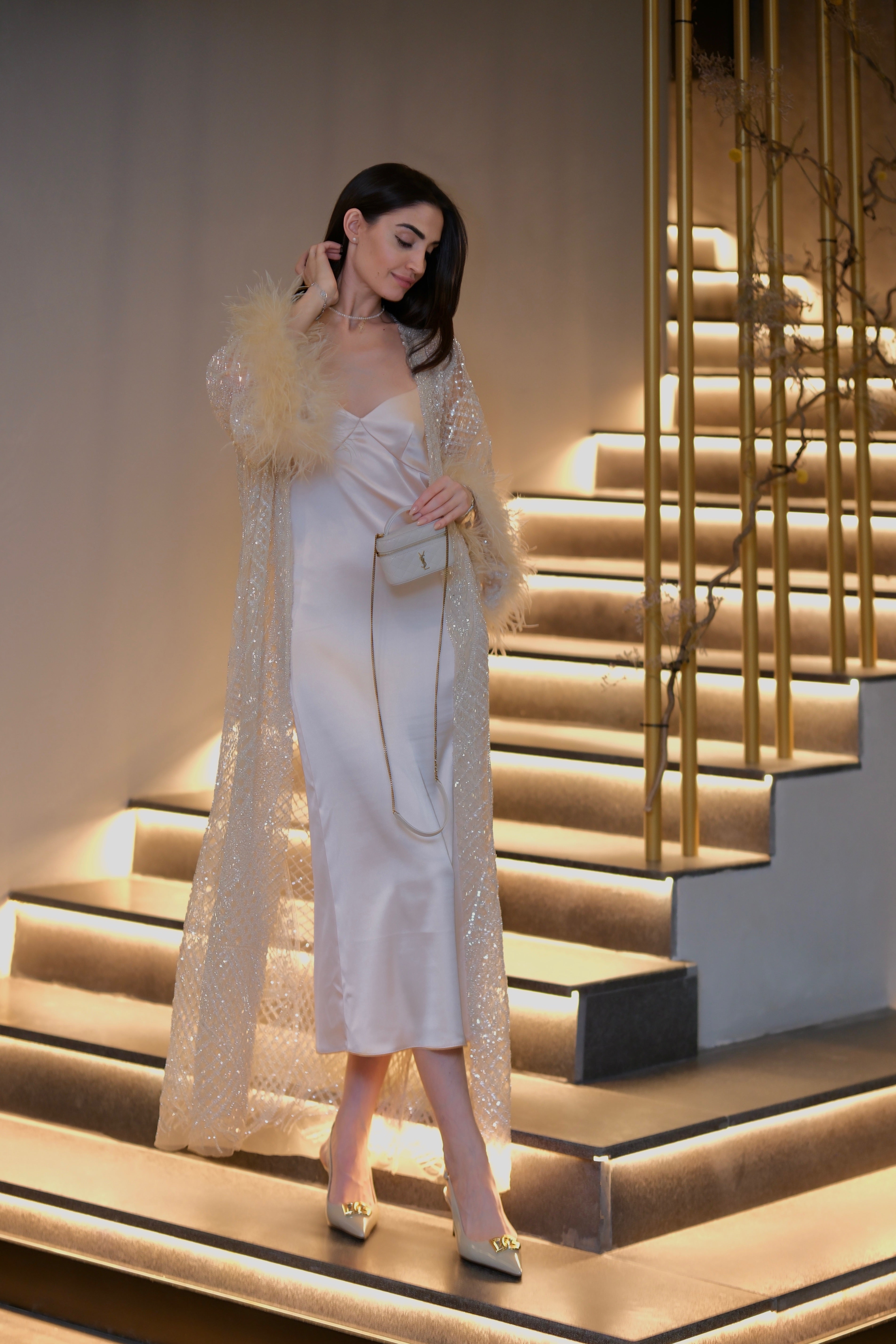 Ръчно изработена жилетка: Luxury Eve