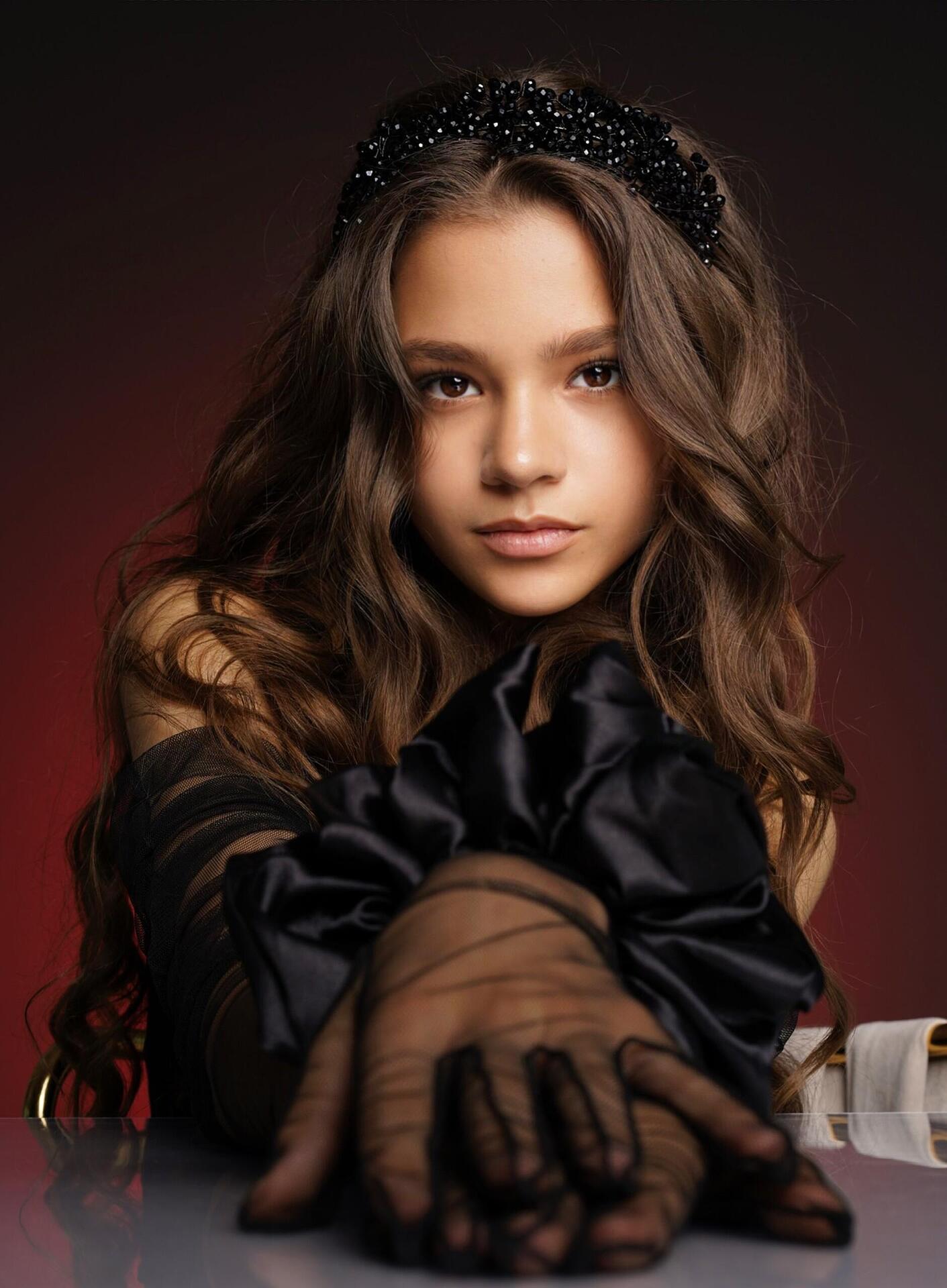 Scrunchie: black