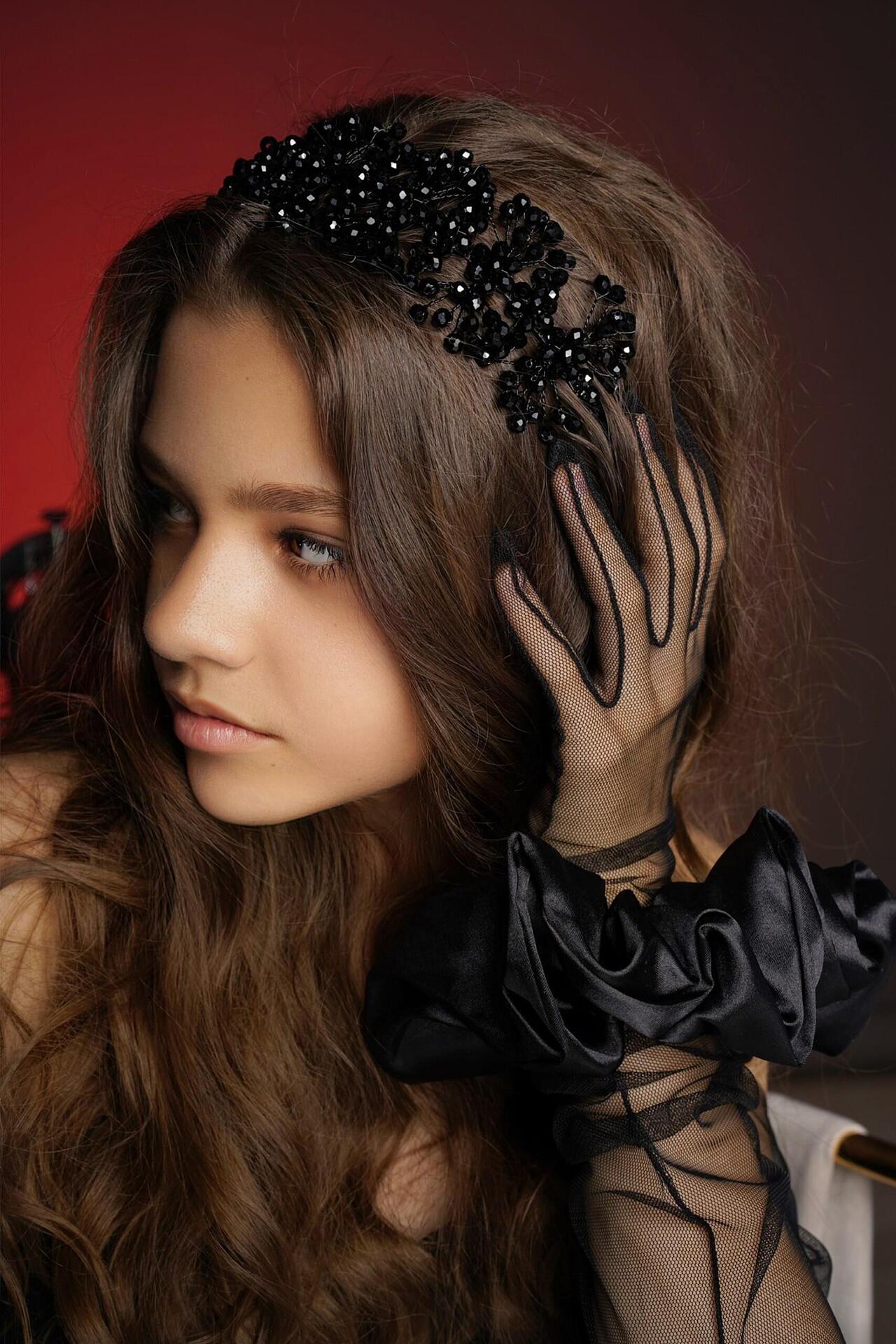 Scrunchie: black