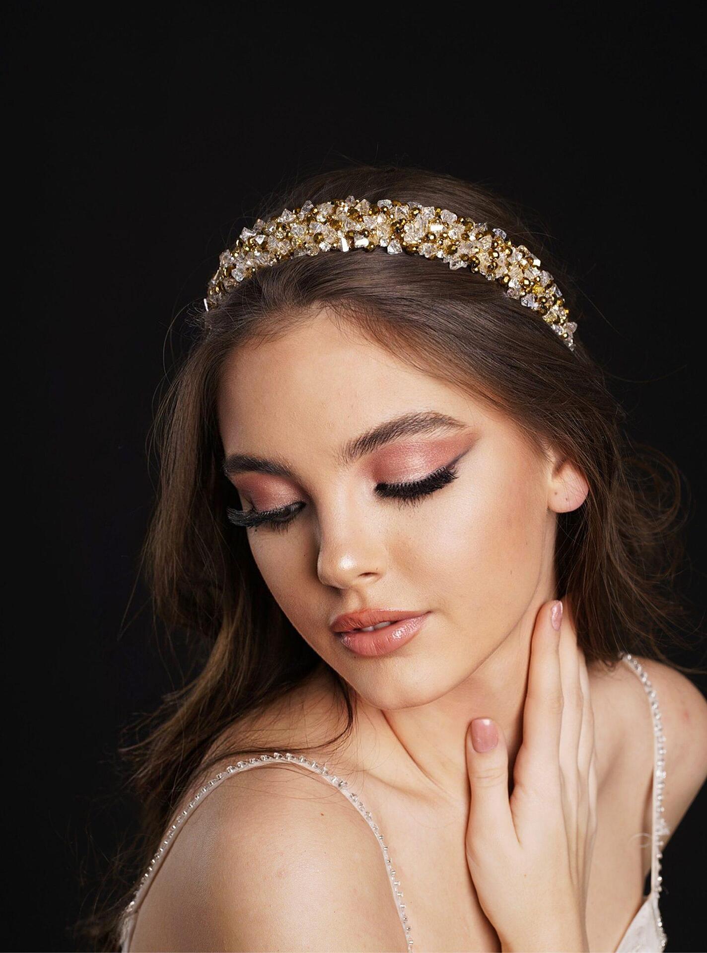 Tiara: Gold Crystalline