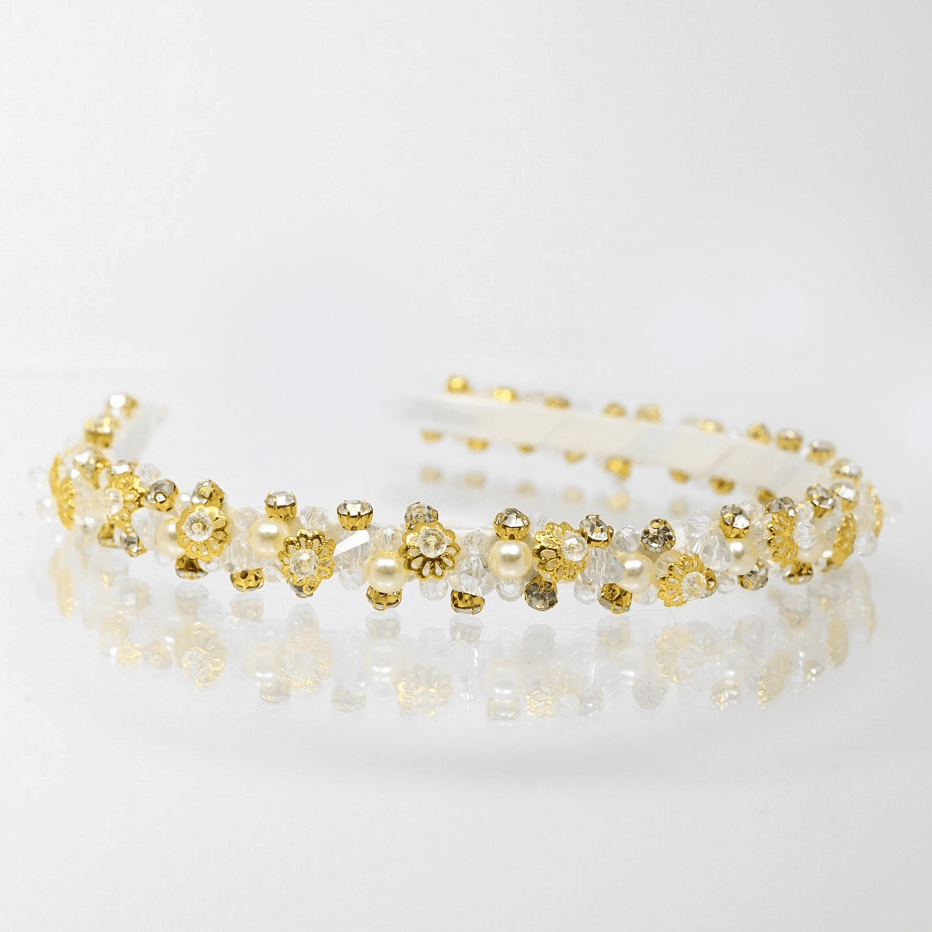 Tiara: Gold Flowers