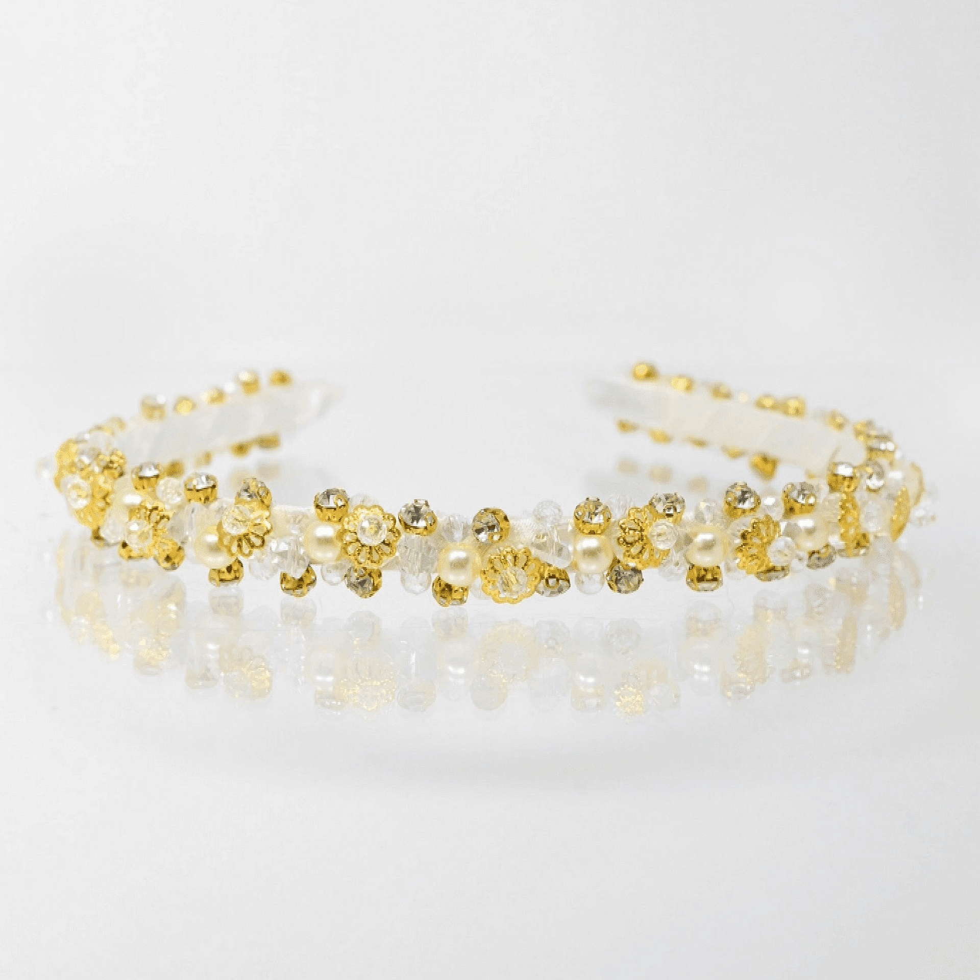 Tiara: Gold Flowers