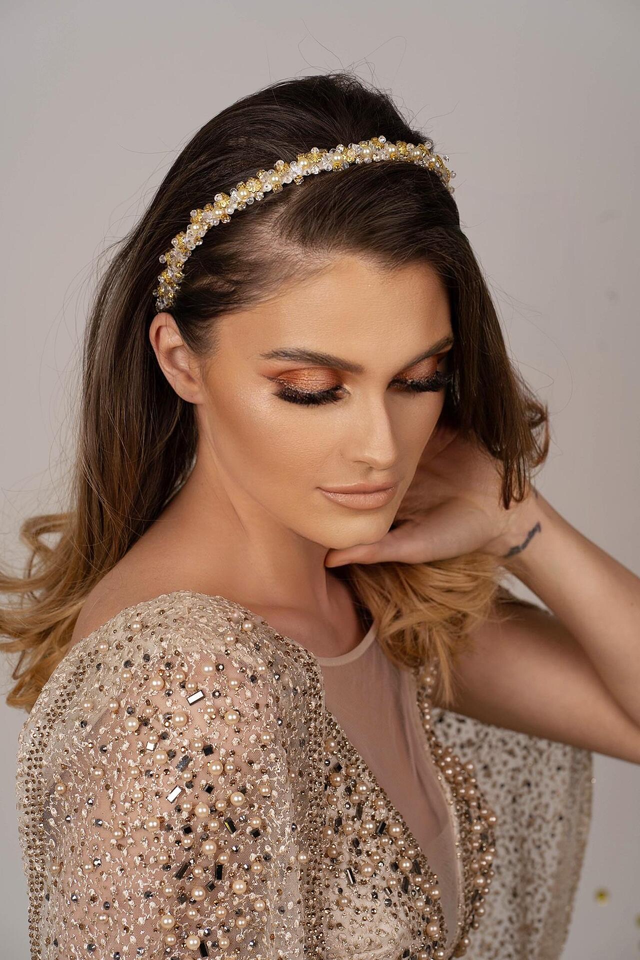 Tiara: Gold Flowers