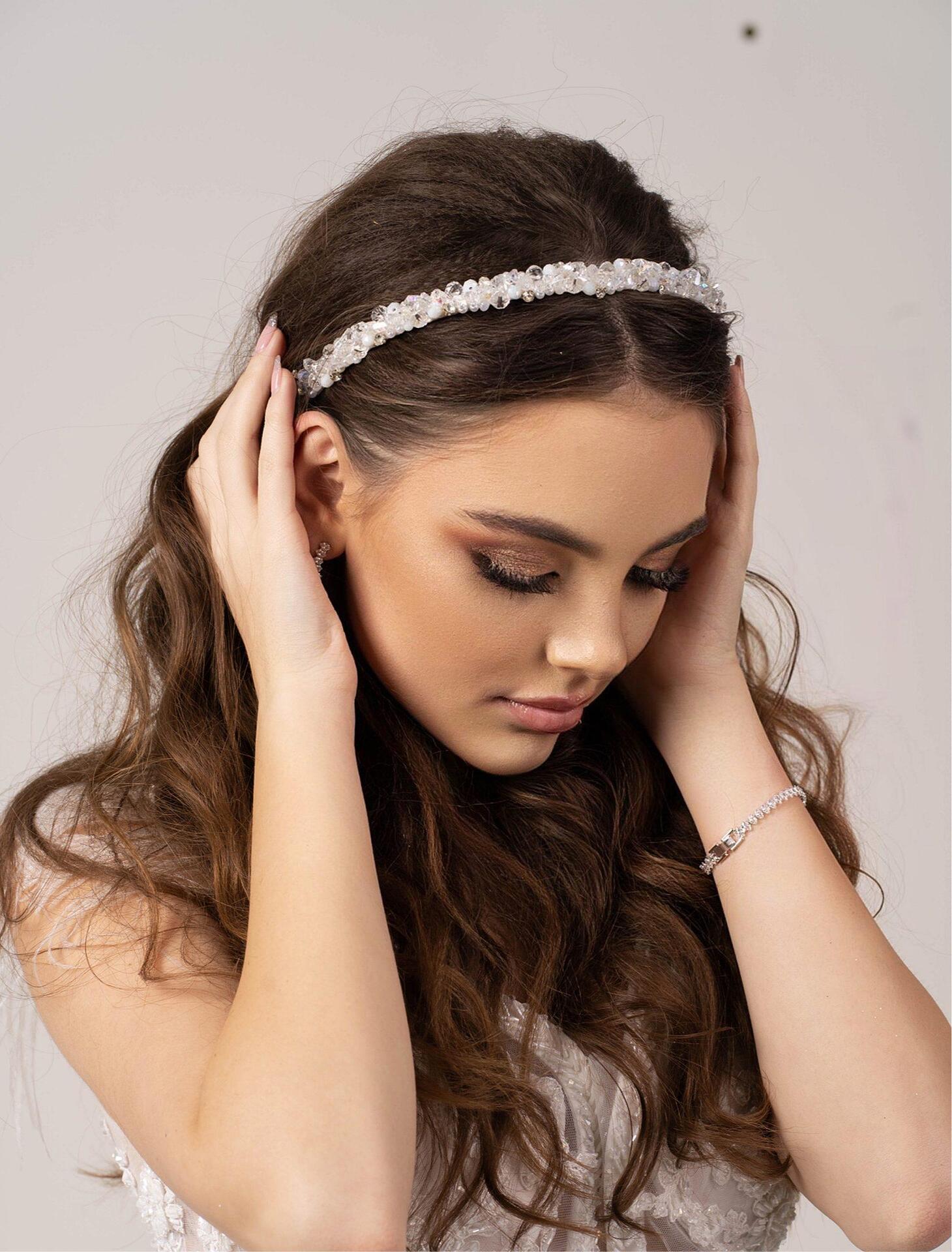 Tiara: White Crystals