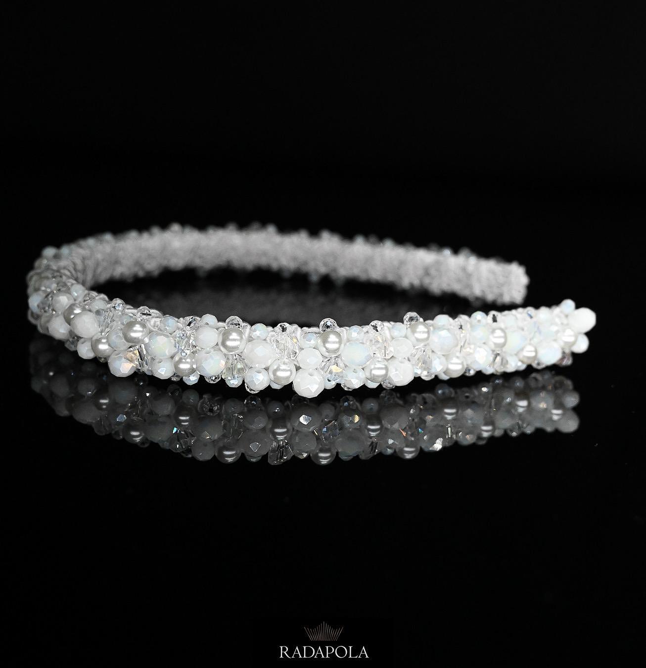 Soft-Backed Tiara: The Bride's Pearl