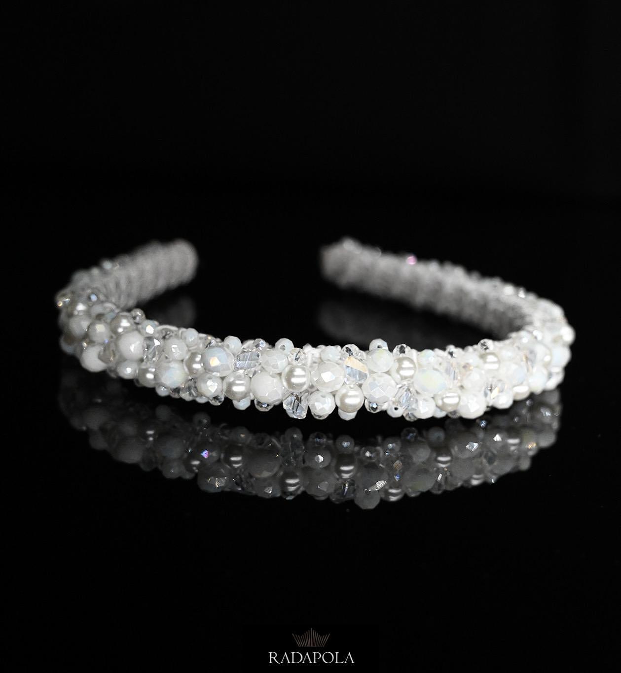 Soft-Backed Tiara: The Bride's Pearl