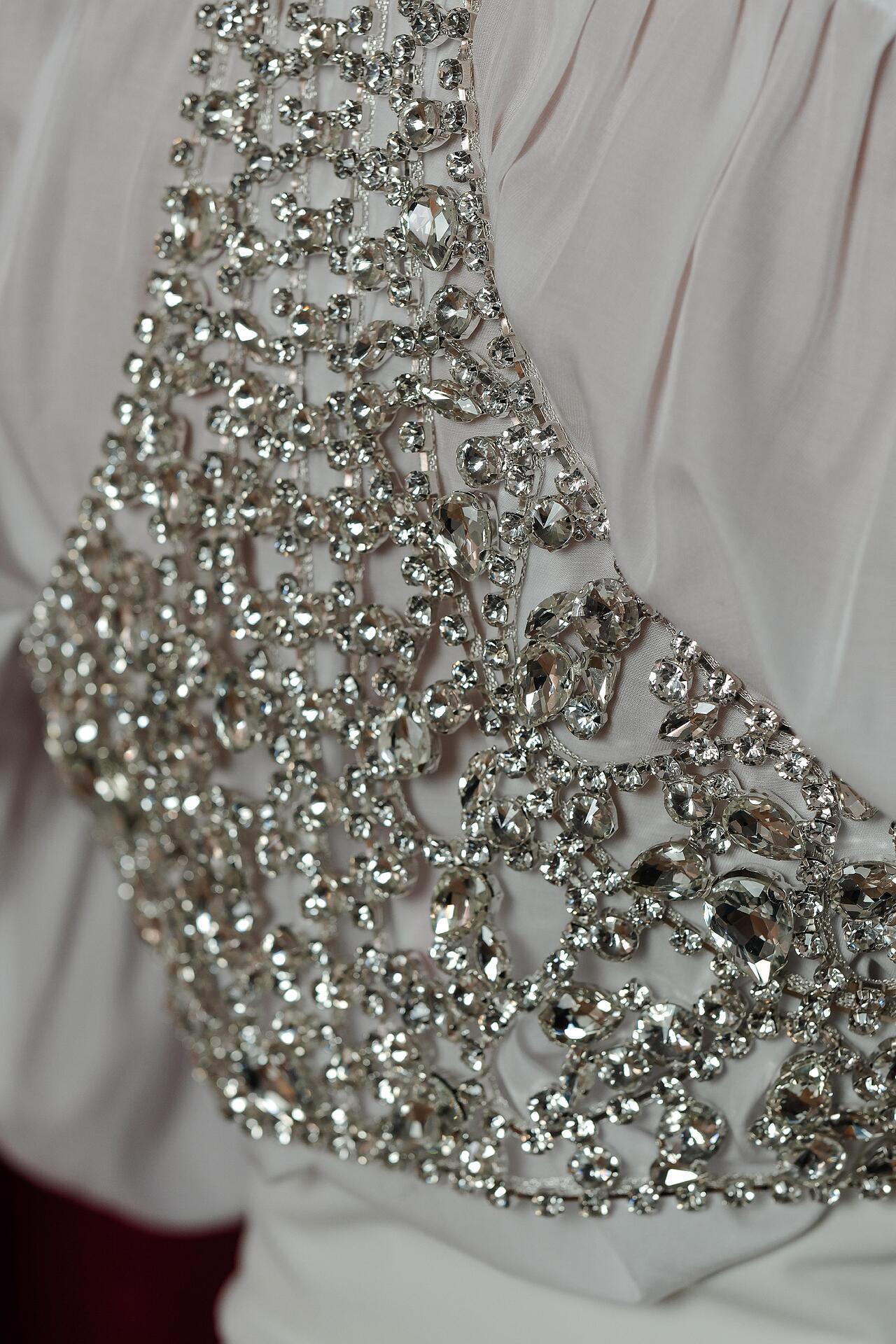 Swarovski stone vest