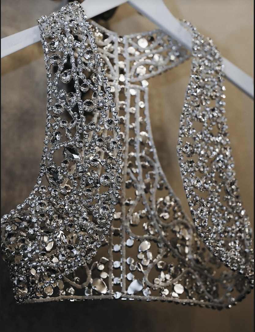 Swarovski stone vest