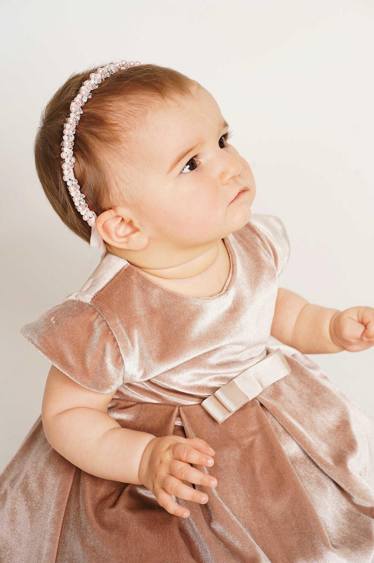 Pink handmade tiara