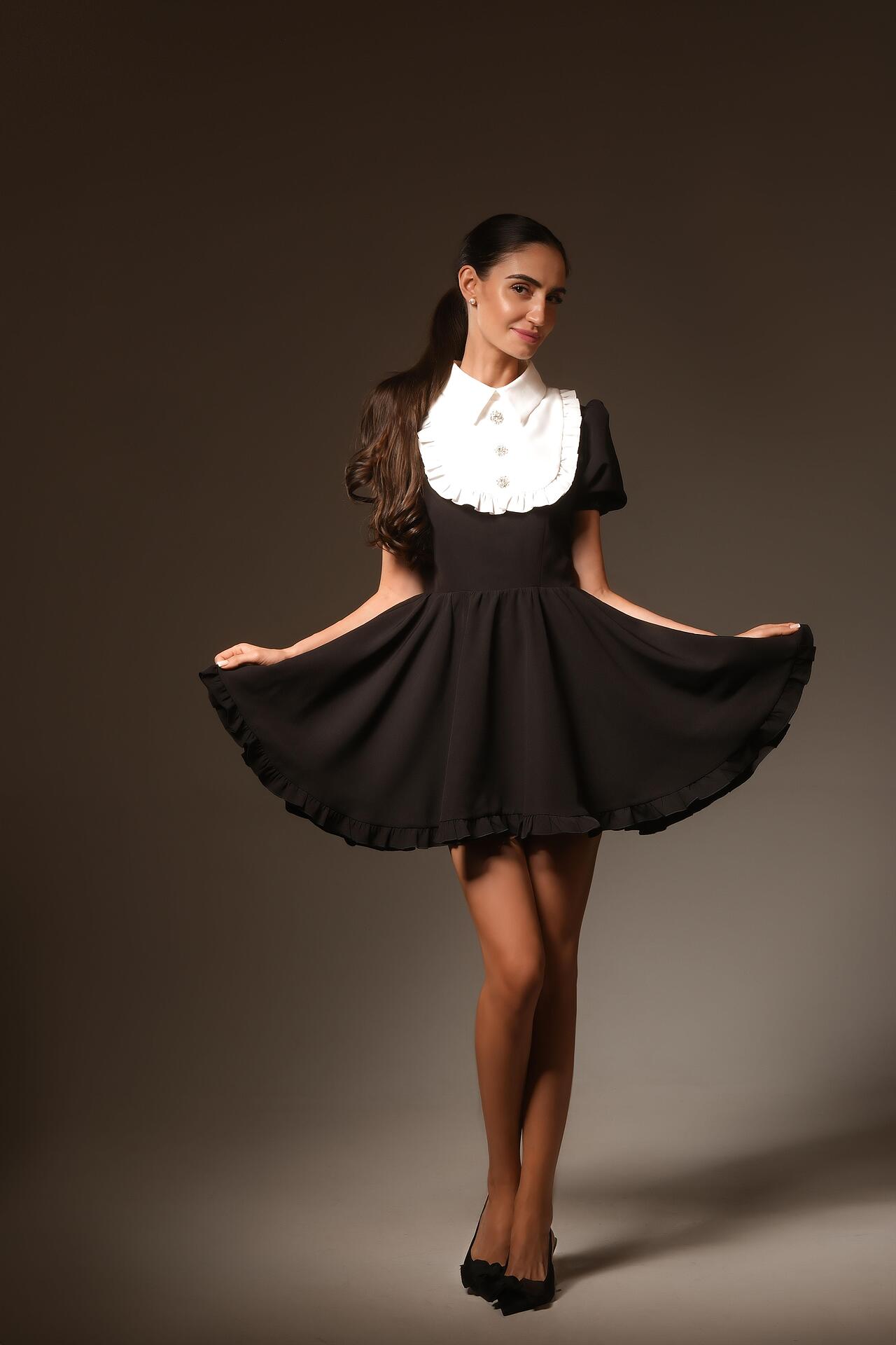 Short dress with collar: Kate