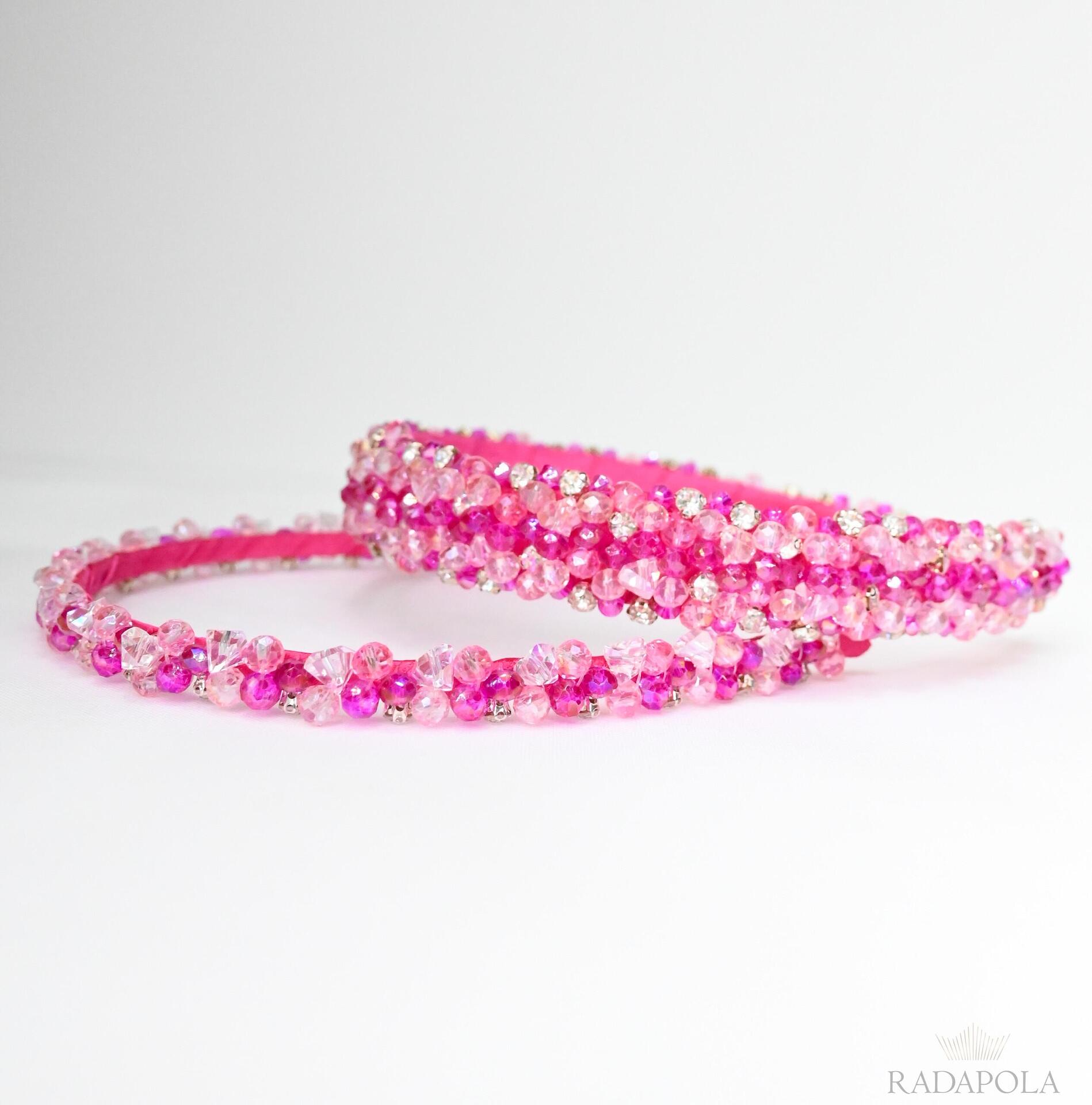 Cyclamen Tiara Set