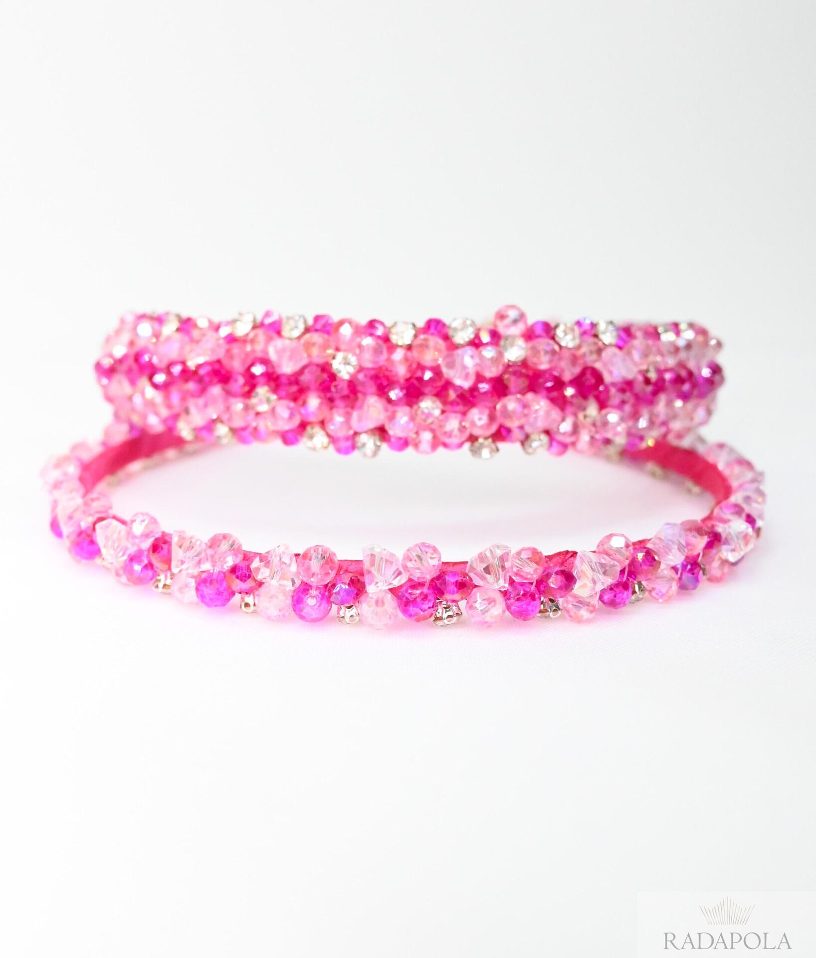 Cyclamen Tiara Set