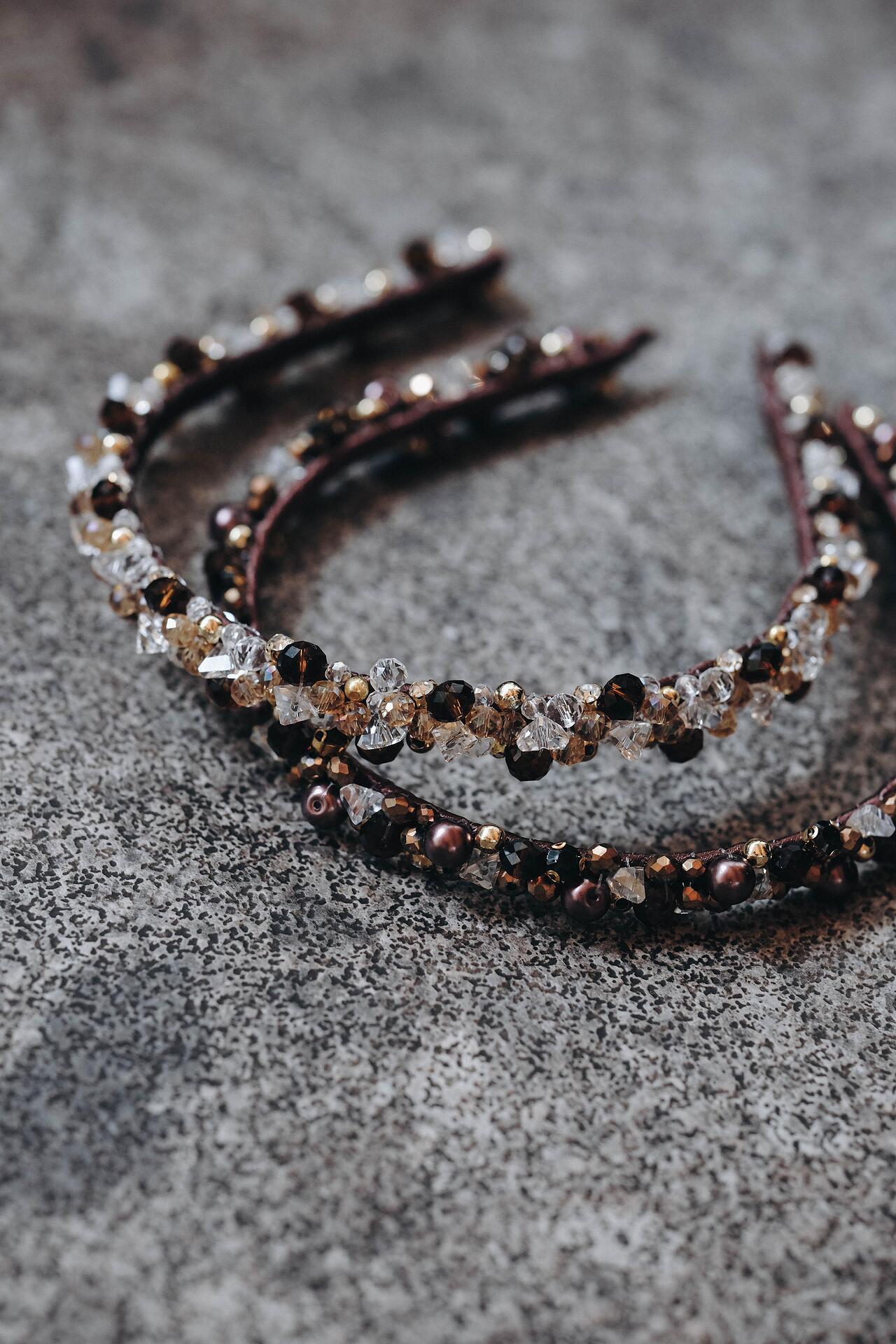 Set of Brown Tiaras