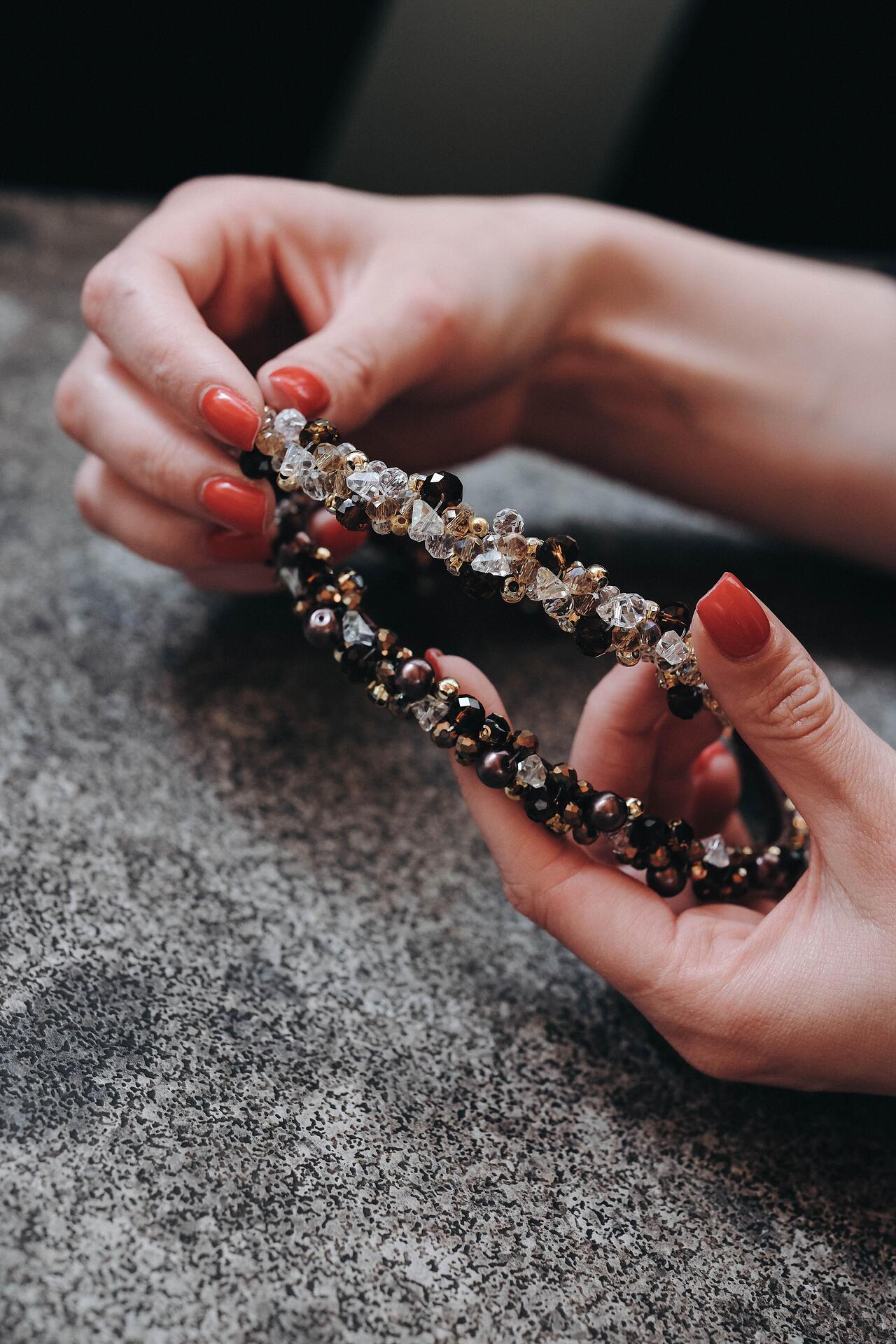 Set of Brown Tiaras