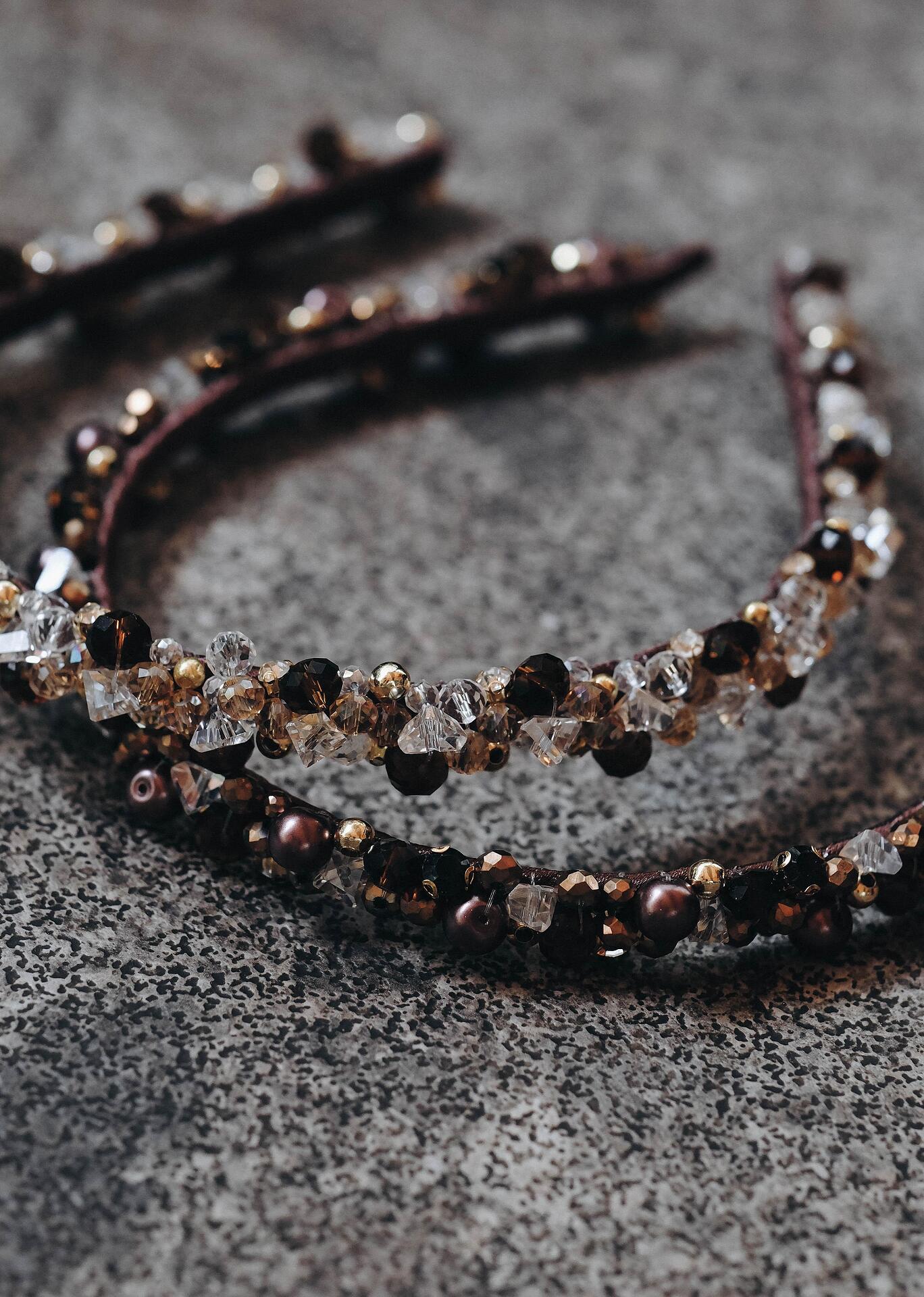 Set of Brown Tiaras