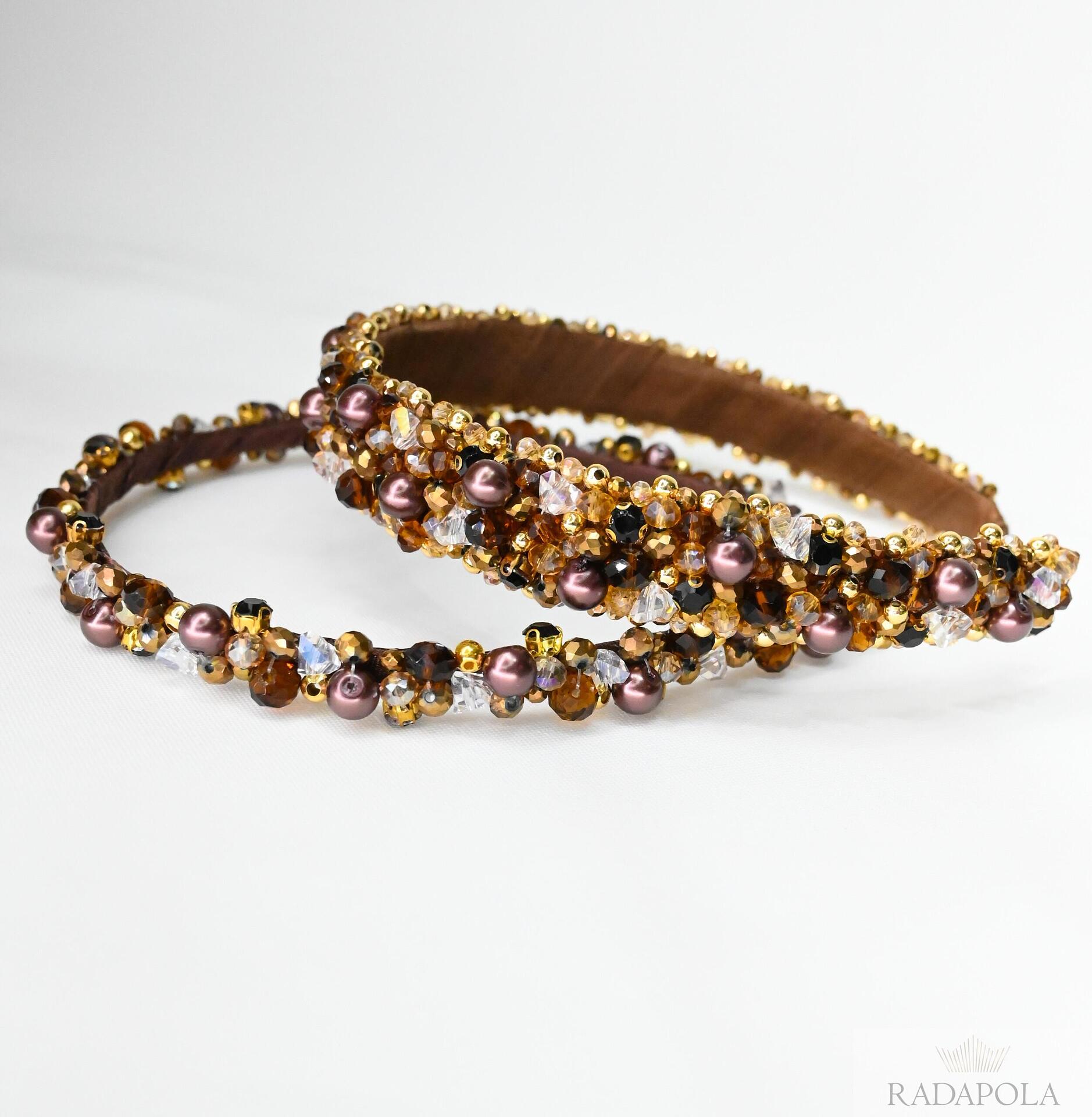 Set of Brown Tiaras