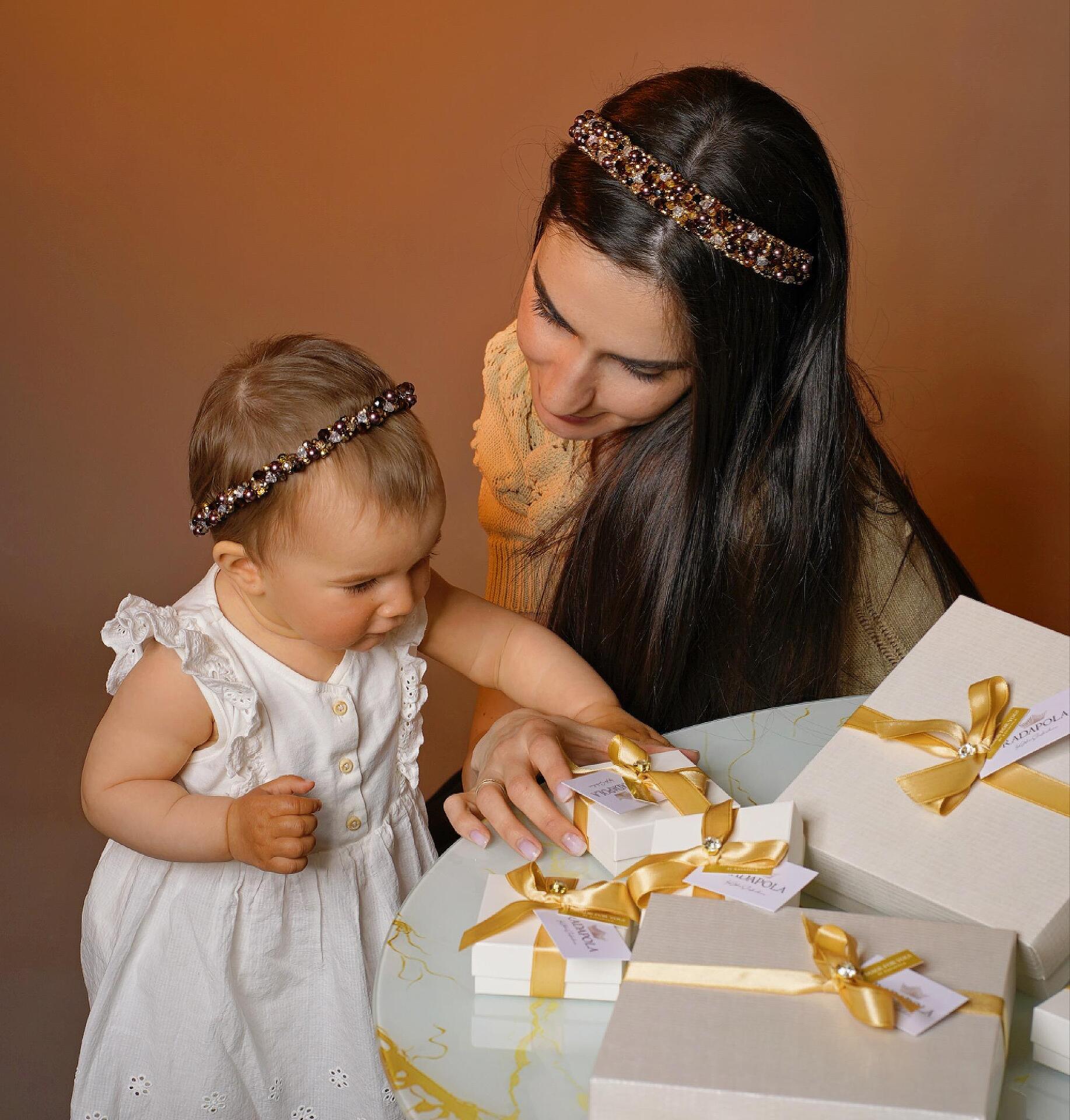 Set of Brown Tiaras