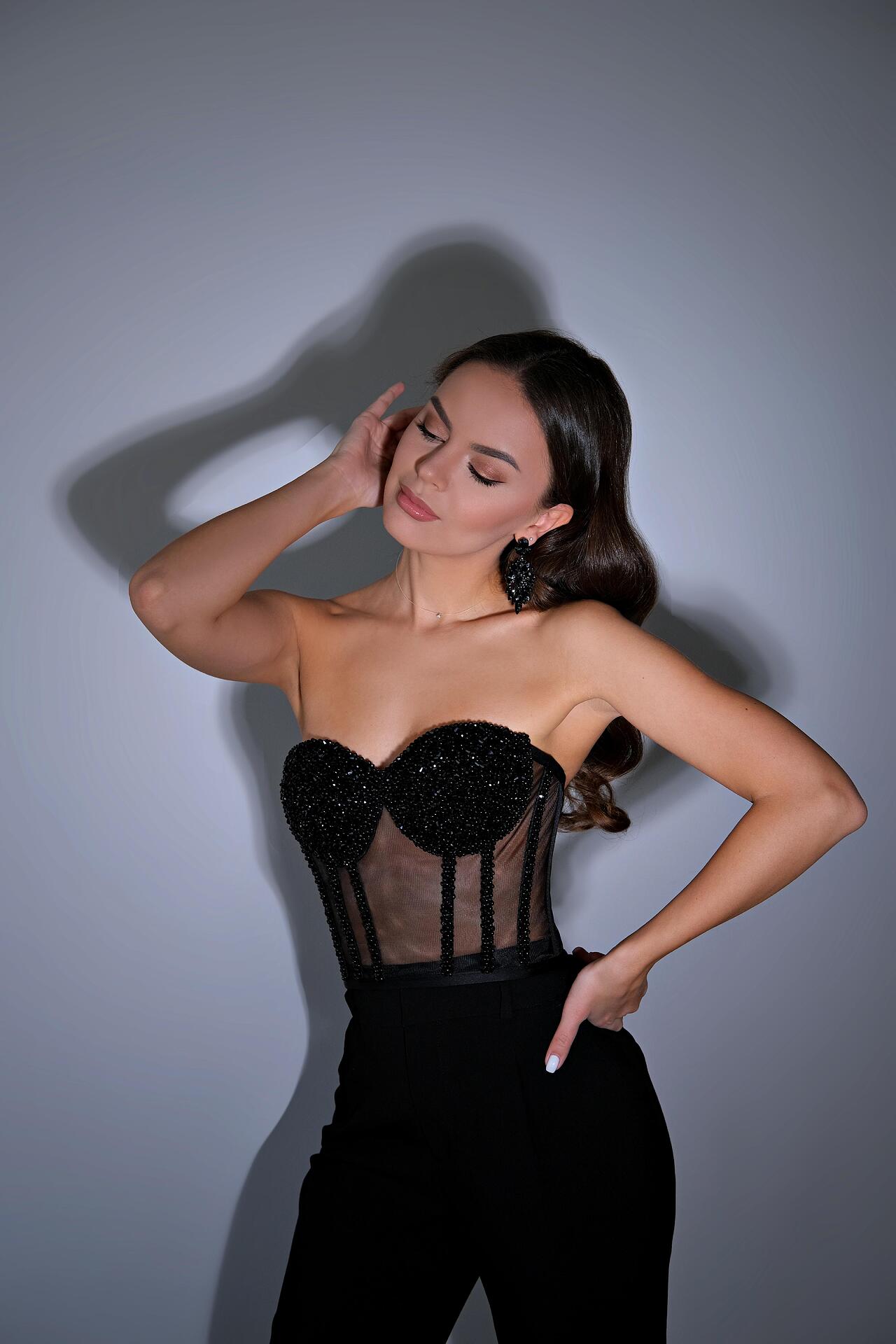 Corset: Black Diamonds