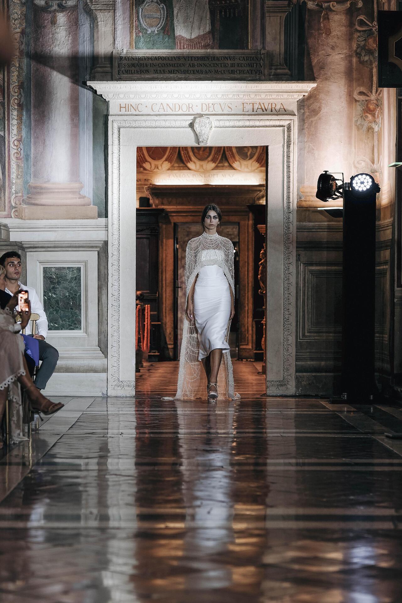 Luxurious handmade robe: Luminous