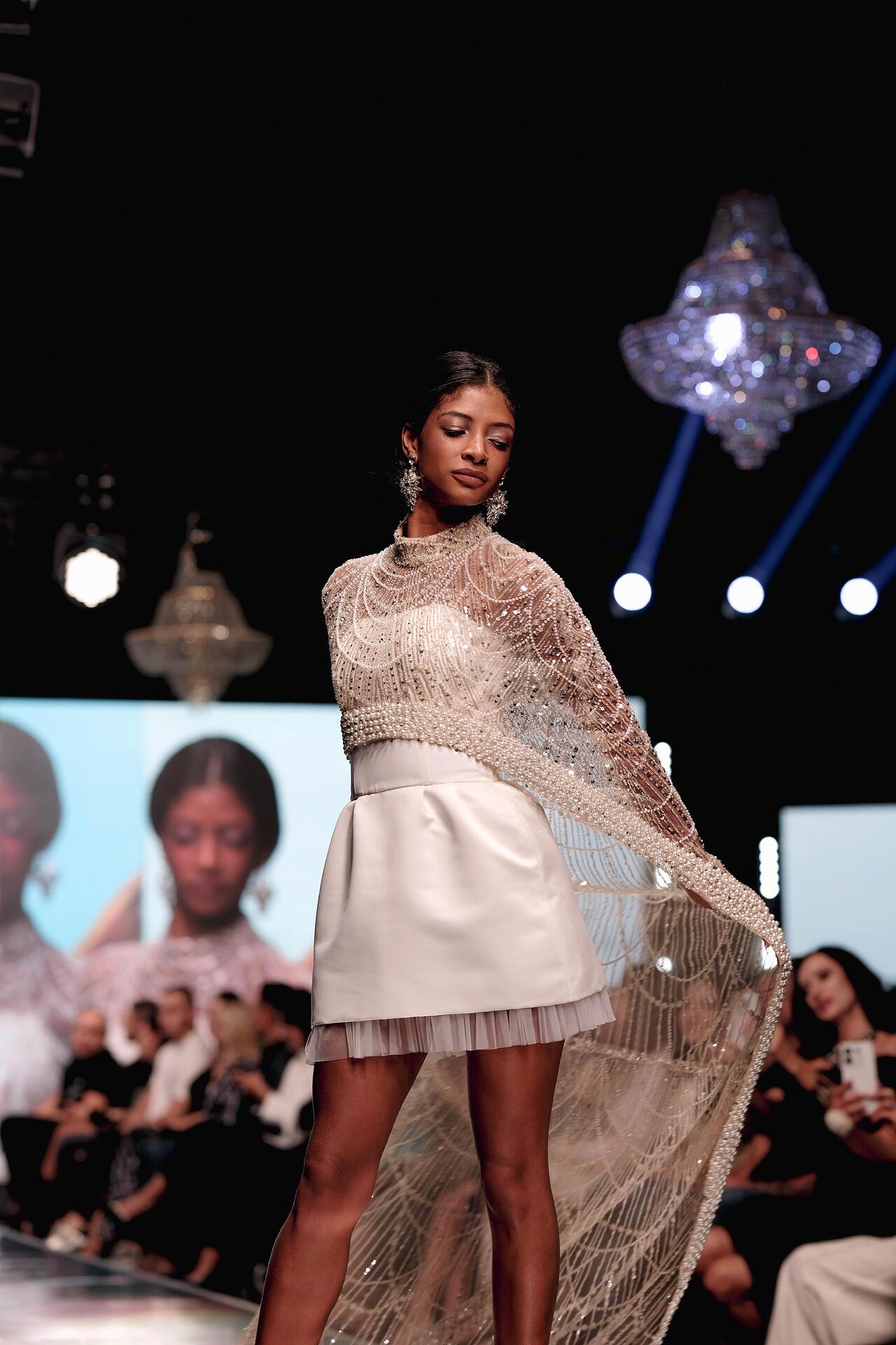 Luxurious handmade robe: Luminous