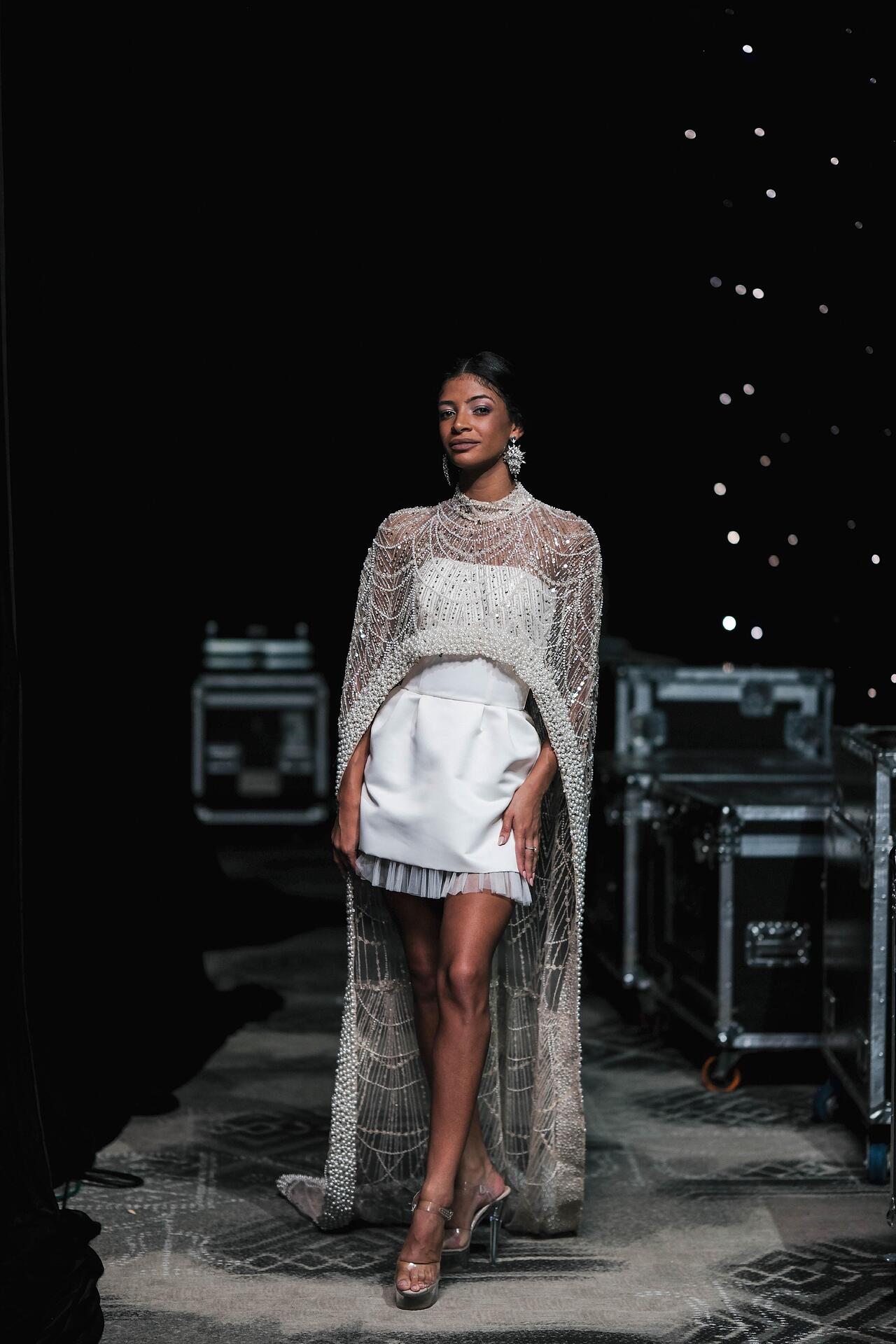 Luxurious handmade robe: Luminous
