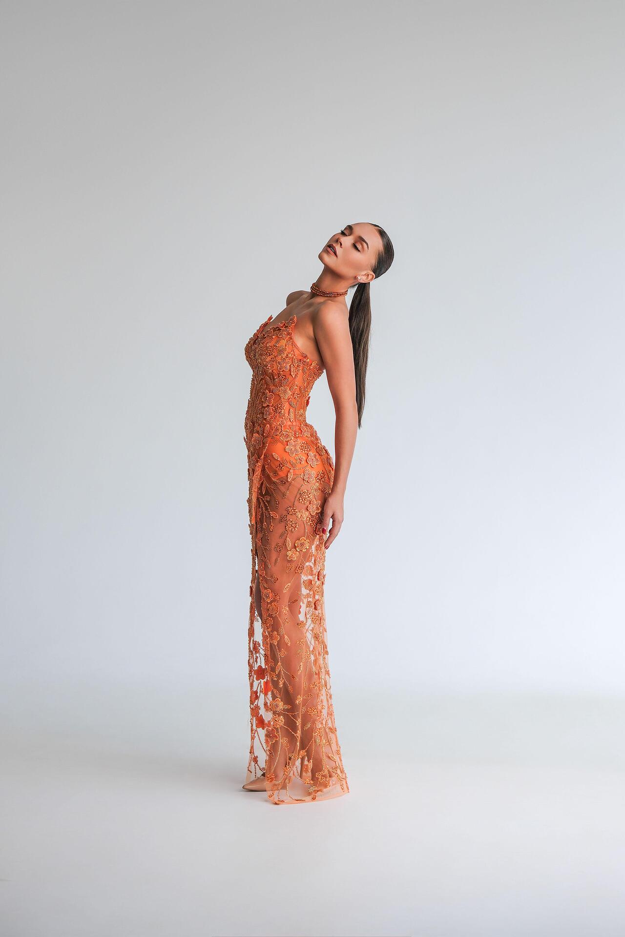 Formal Dress: Airy Orange