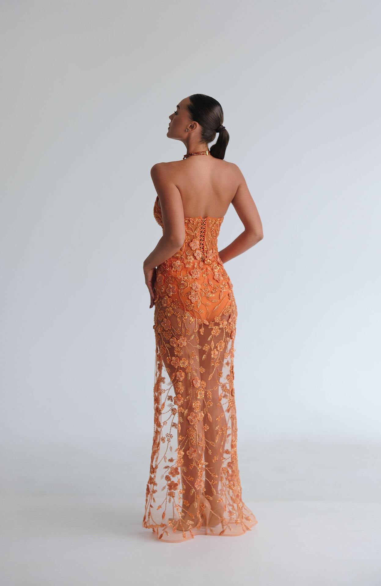 Formal Dress: Airy Orange