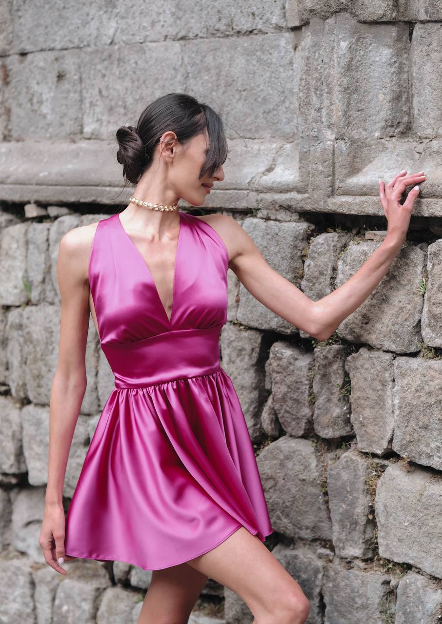 Cocktail dress in pink: Cedrine