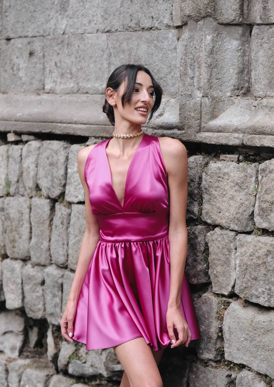 Cocktail dress in pink: Cedrine
