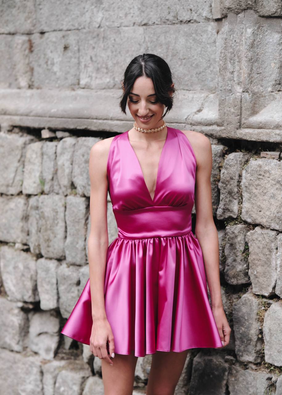 Cocktail dress in pink: Cedrine