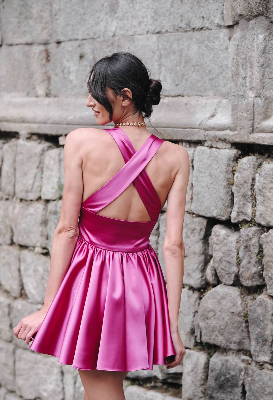 Cocktail dress in pink: Cedrine