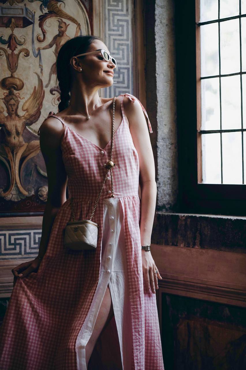 Casual dress in pink: Maelinne