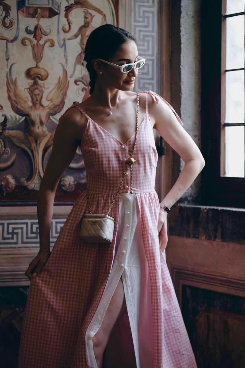 Casual dress in pink: Maelinne