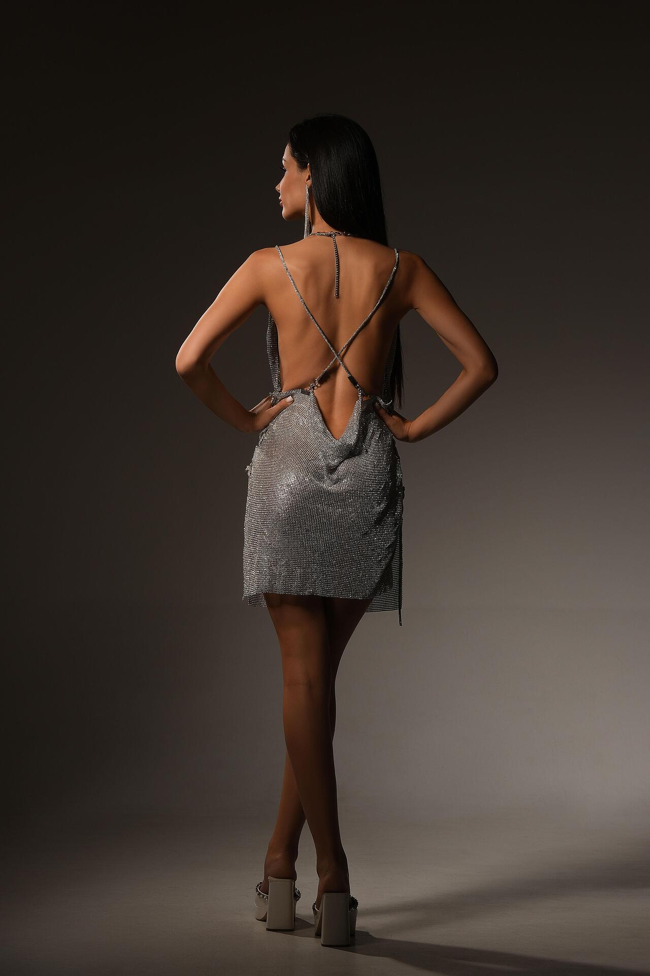 Dress: Patrisha Silver
