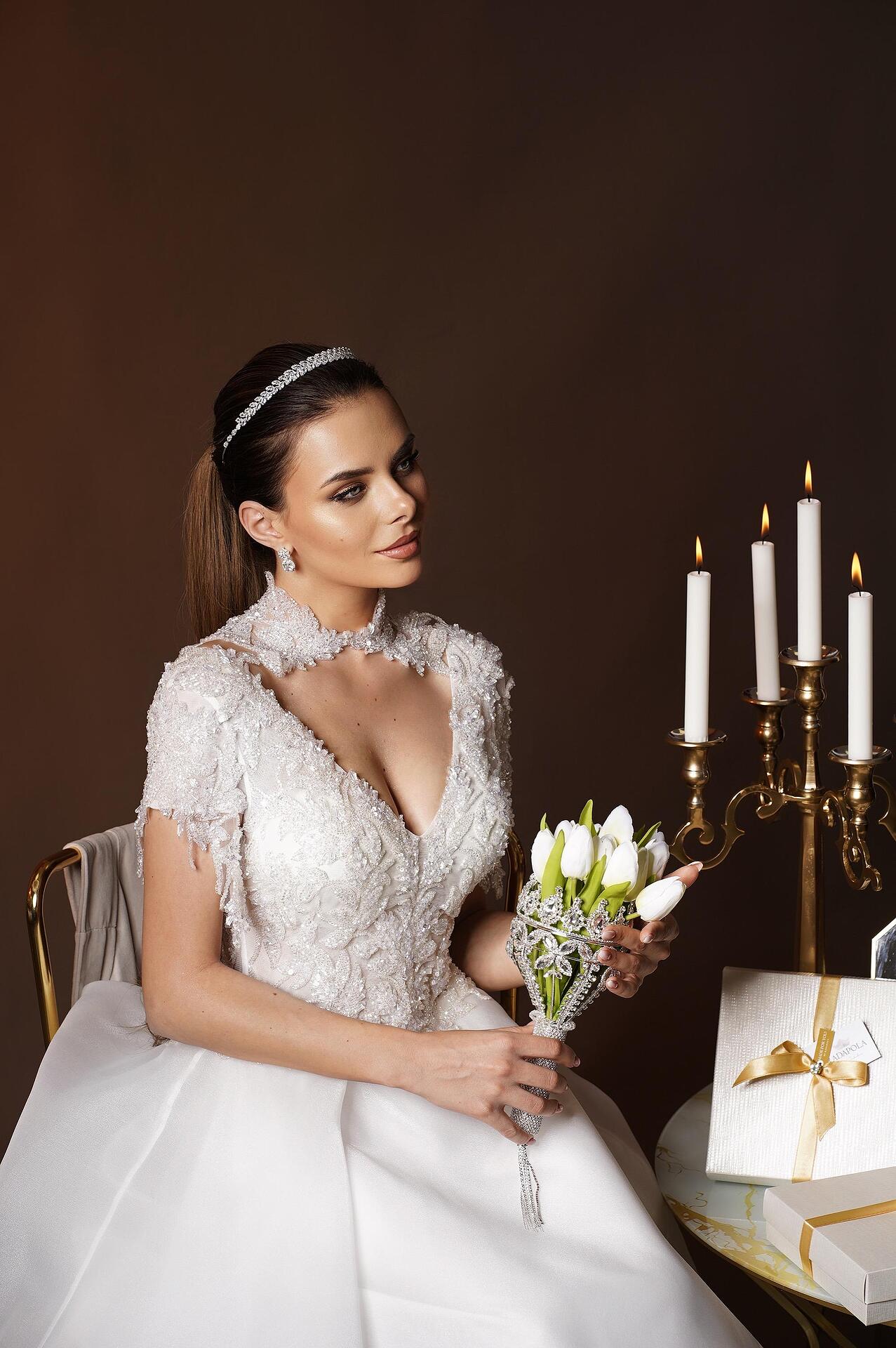 Dress: Wedding Crystals Dress