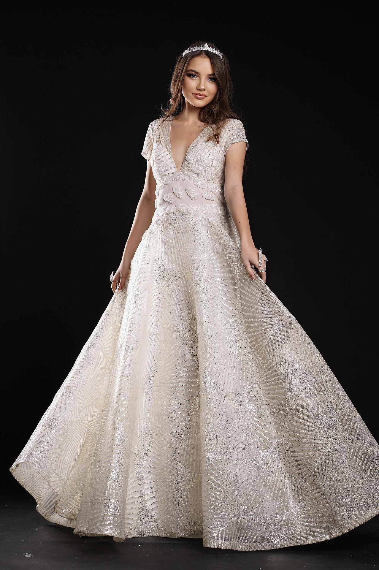 Dress: Wedding Galaxy Dress