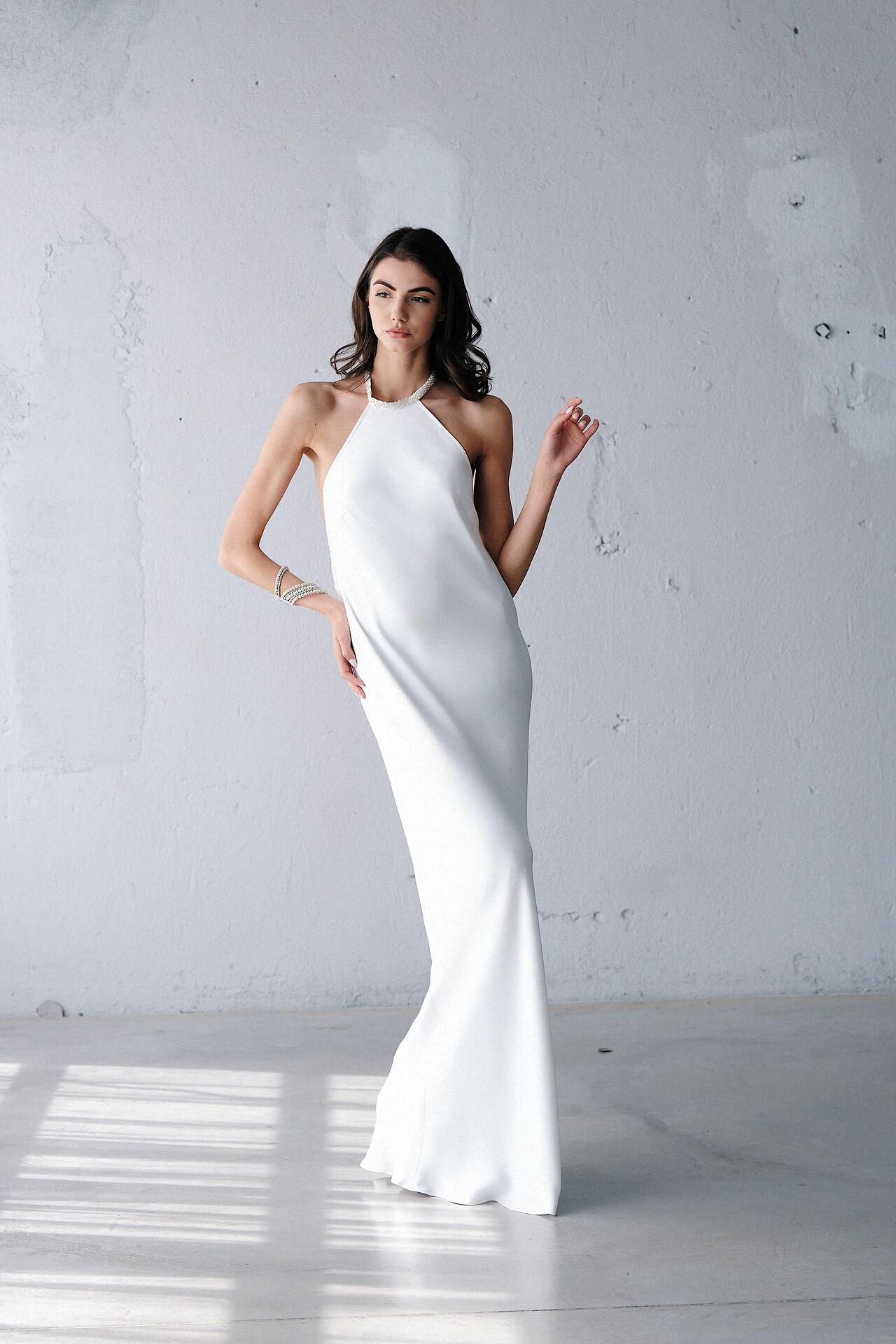Dress: White Touch