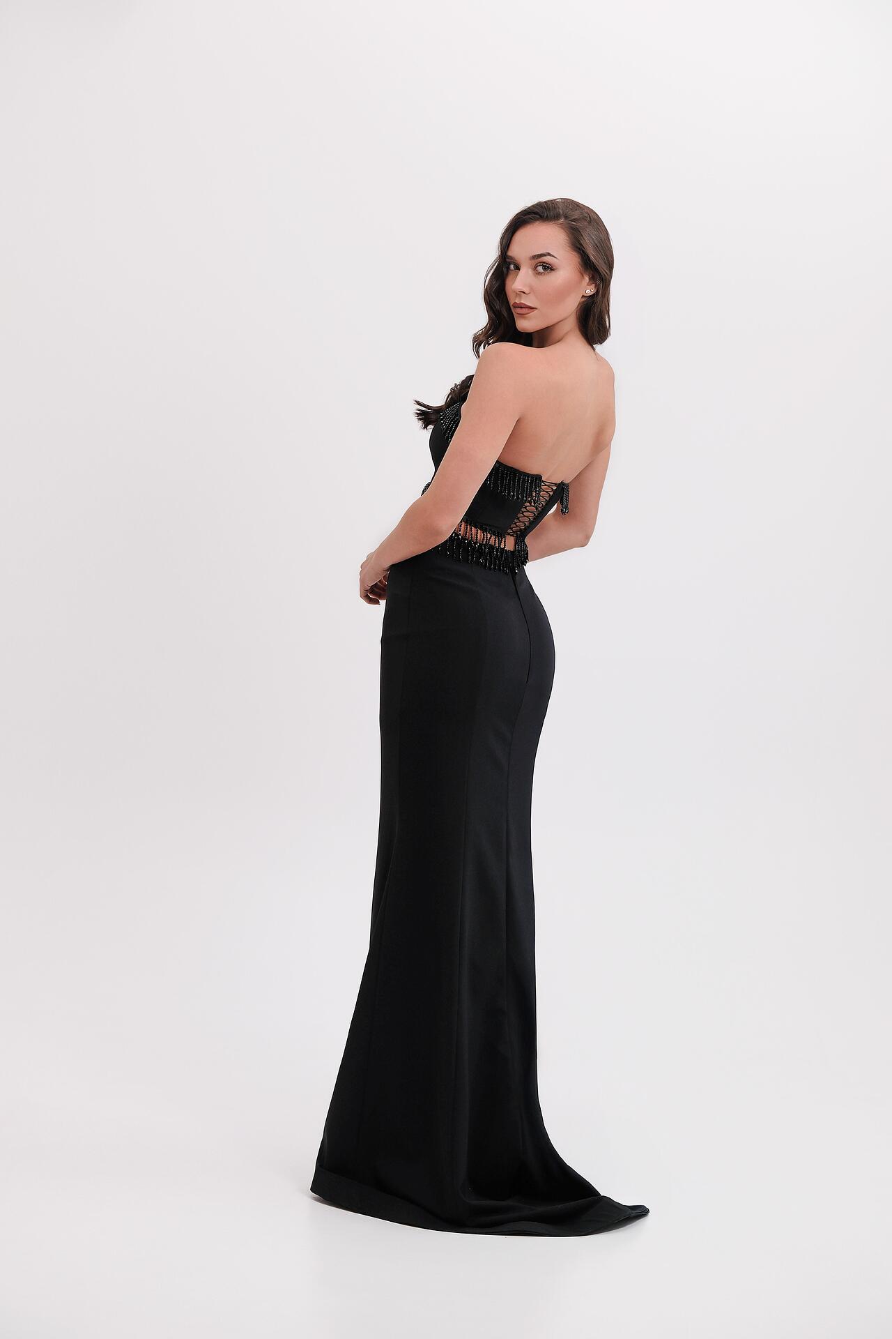 Set of corset bustier and long skirt: Carina